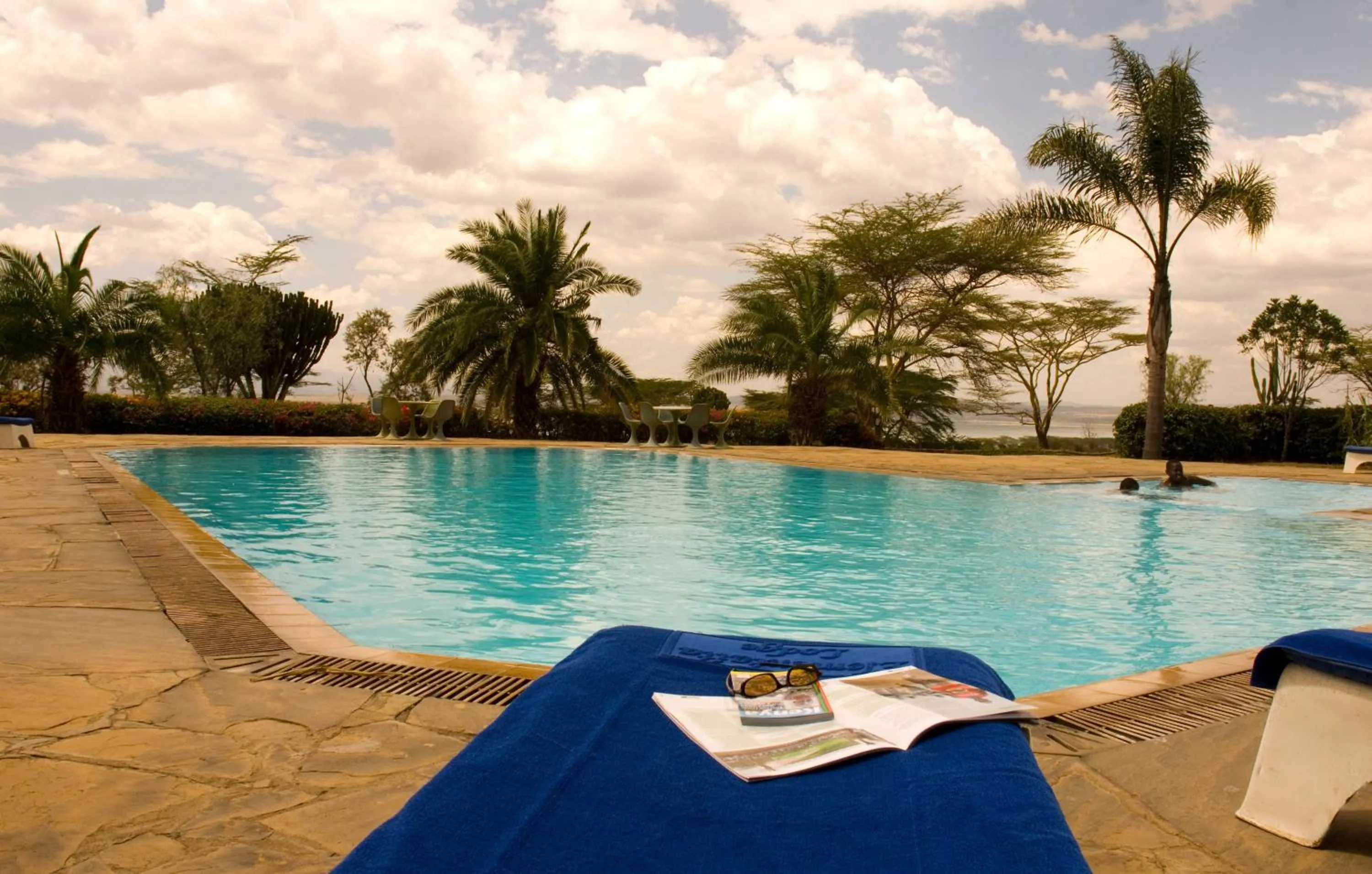 Swimming pool in Jacaranda Lake Elementaita Lodge