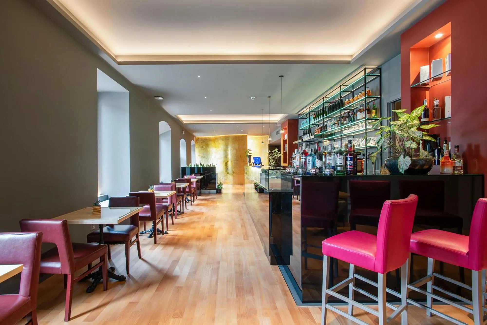 Lounge or bar in Fortyfive Squared Hotel