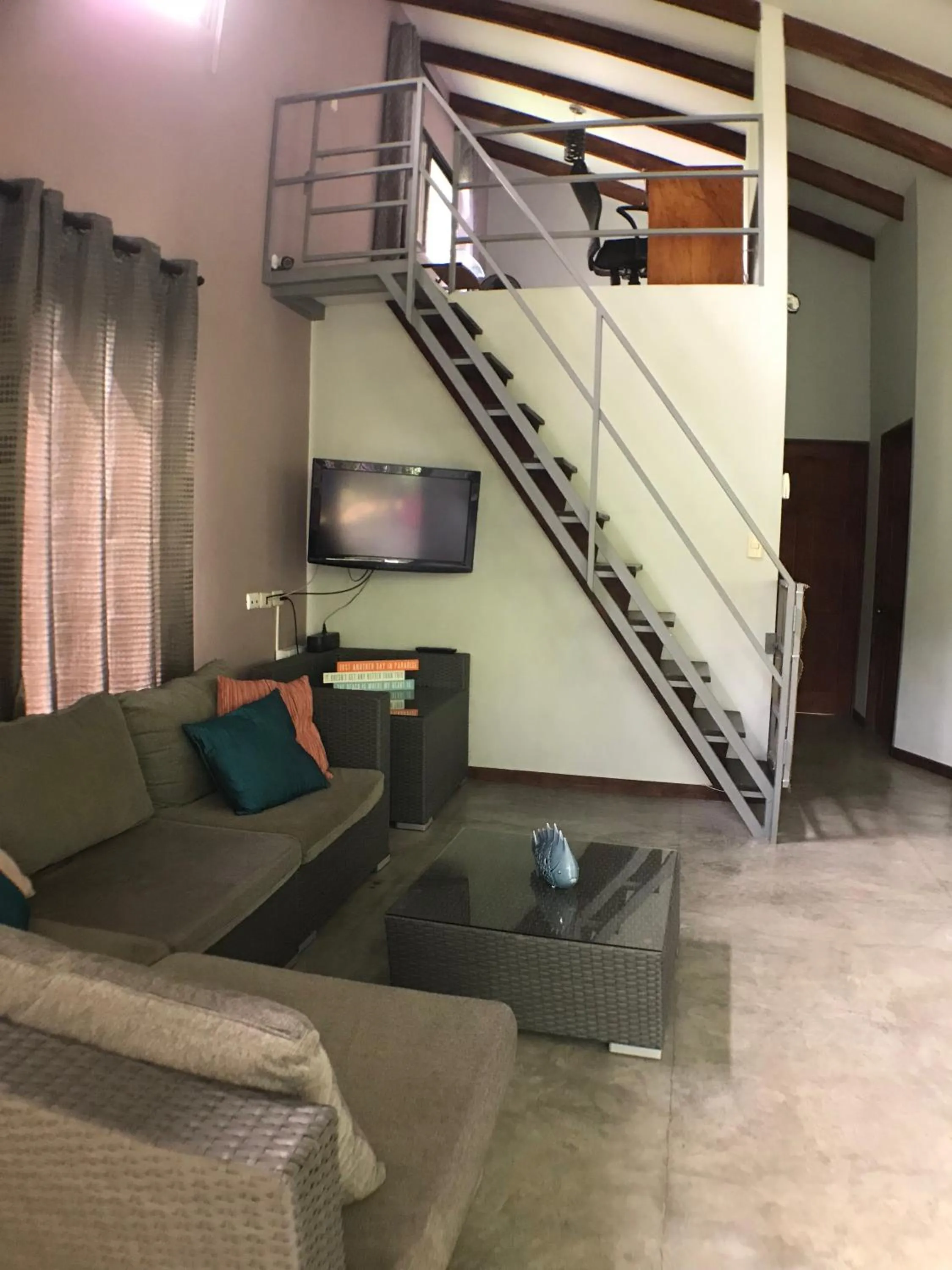 Living room in Luz En El Cielo Eco-B&B/Hostel