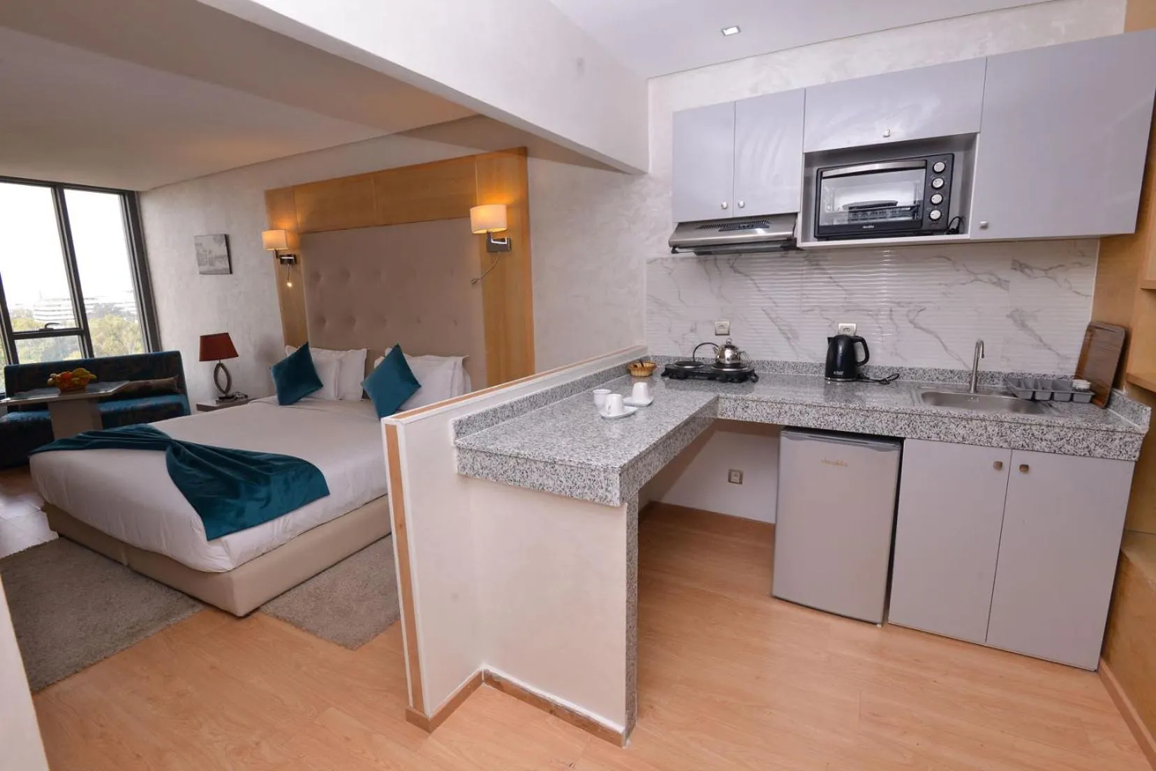 Coffee/tea facilities in Le 135 appart hotel