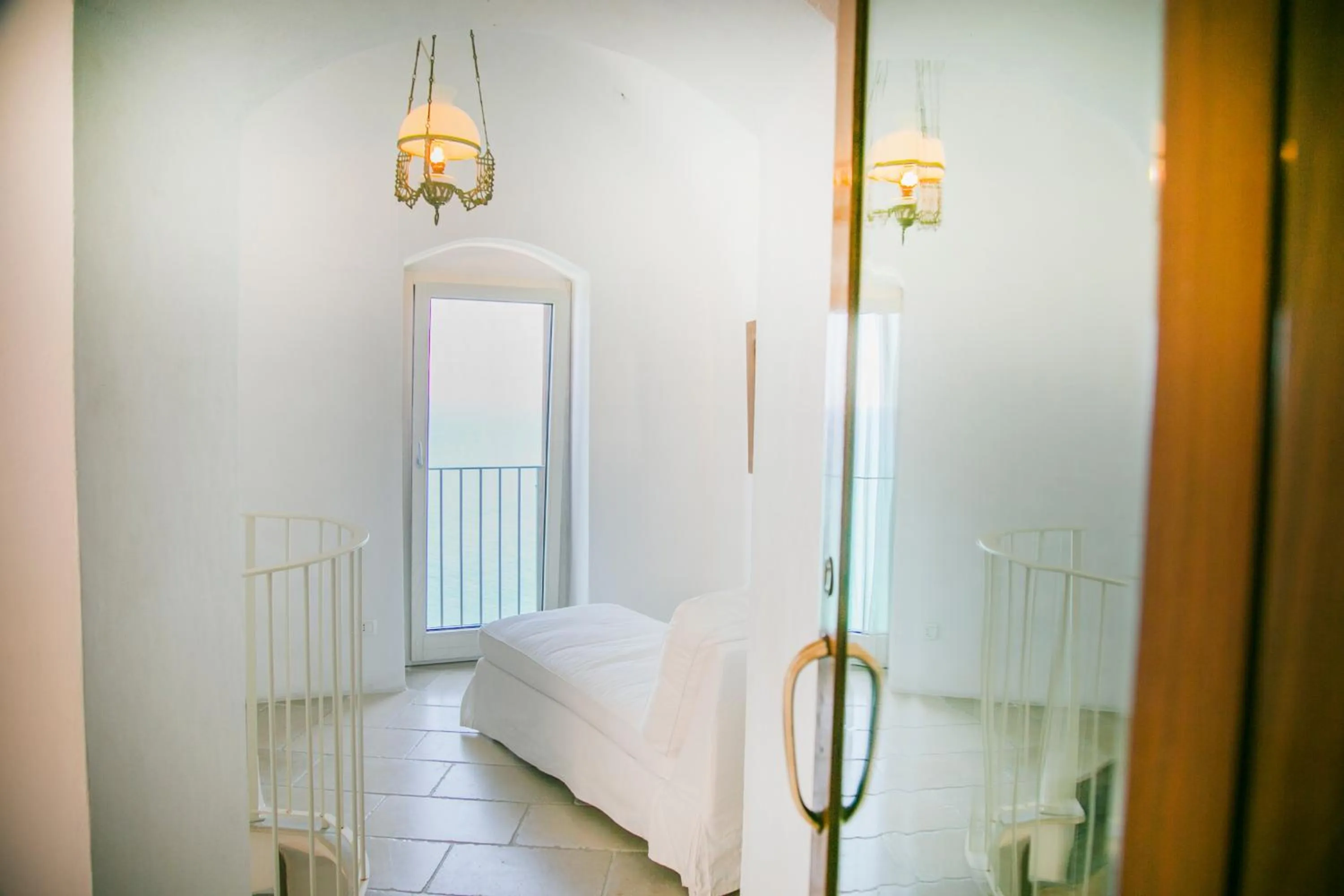 Seating area, Bed in Gli Orti Di Malva B&B