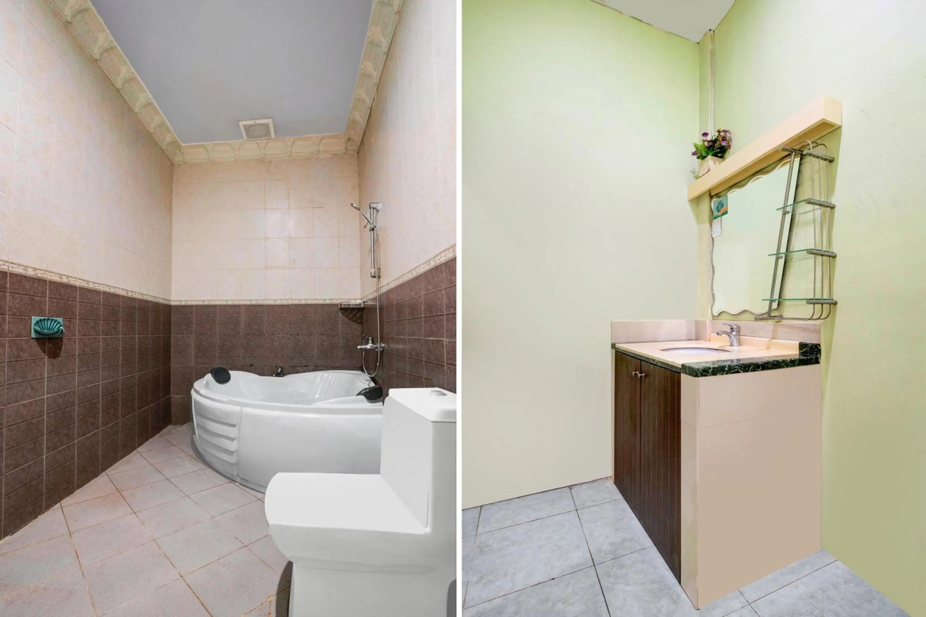 Bathroom in Dancenter S Hotel