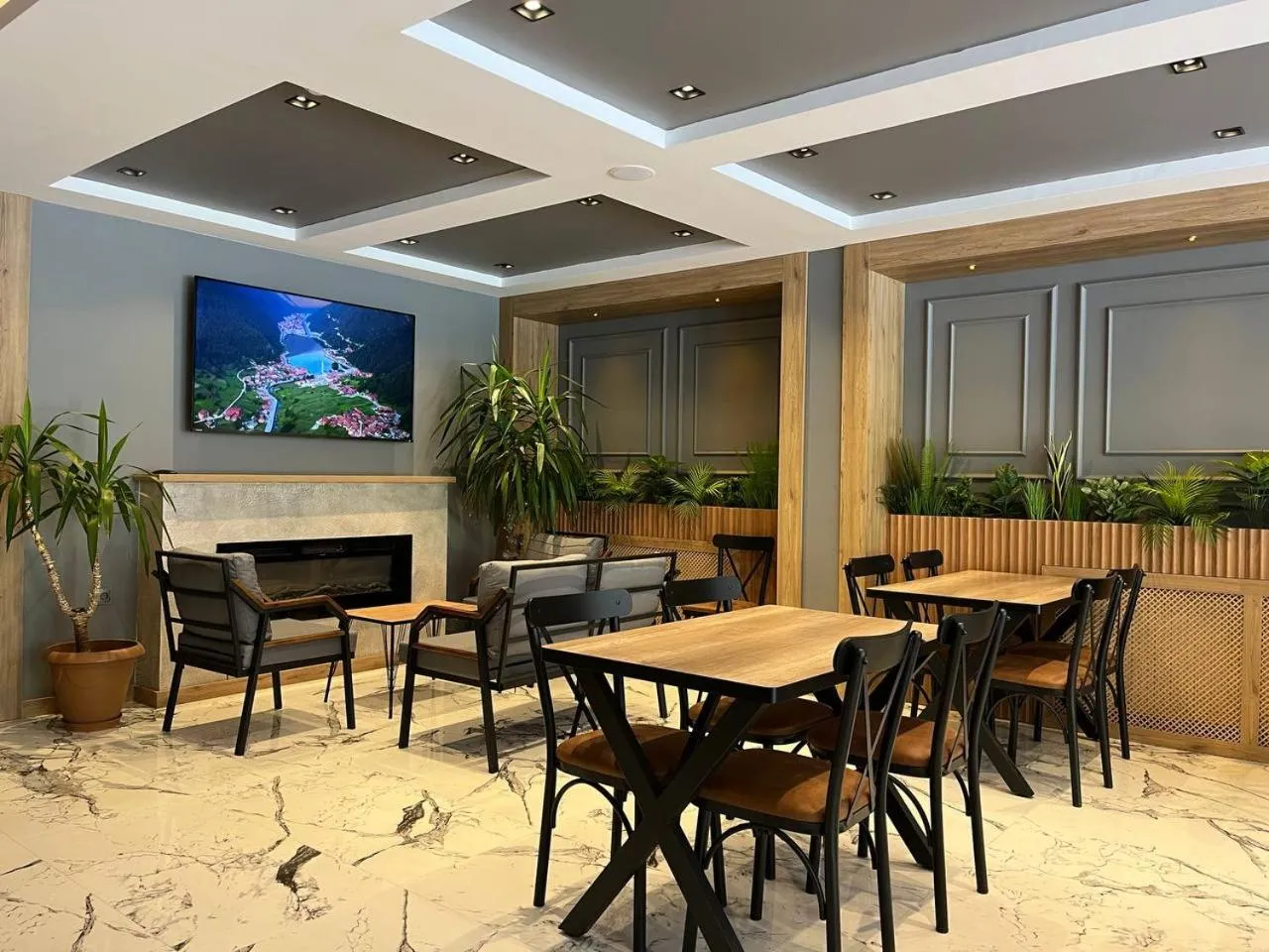 Property building in Poyraz Hotel Uzungöl