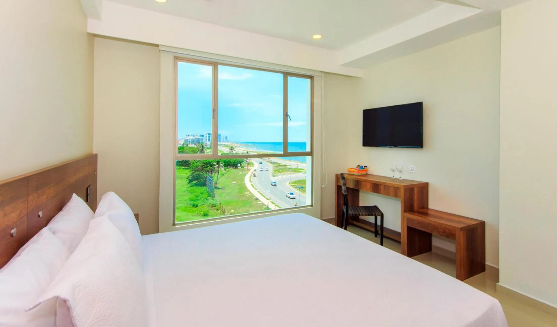 Bed in Hotel Summer Frente Al Mar