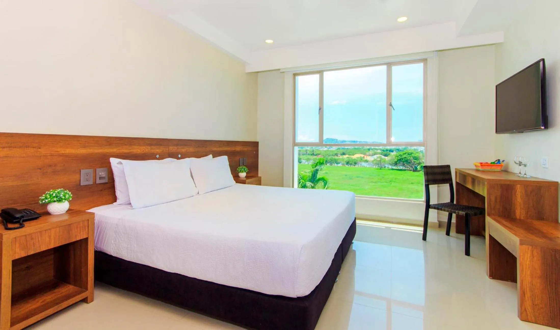 Bed in Hotel Summer Frente Al Mar