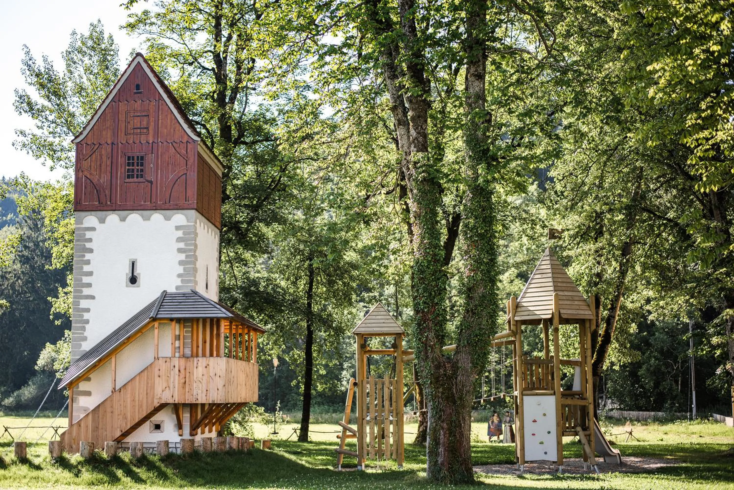Children play ground in Hofgut Farny