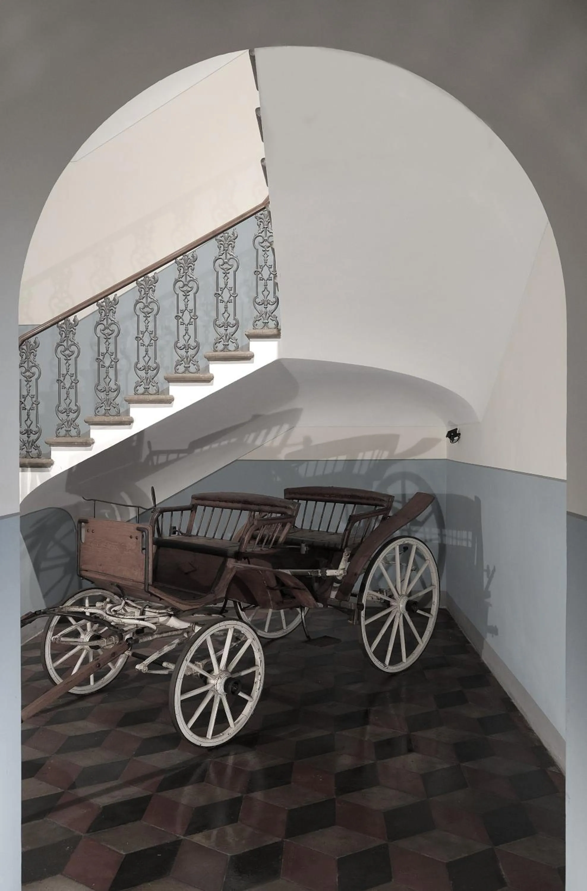 Communal lounge/ TV room in B&B Palazzo Mattei