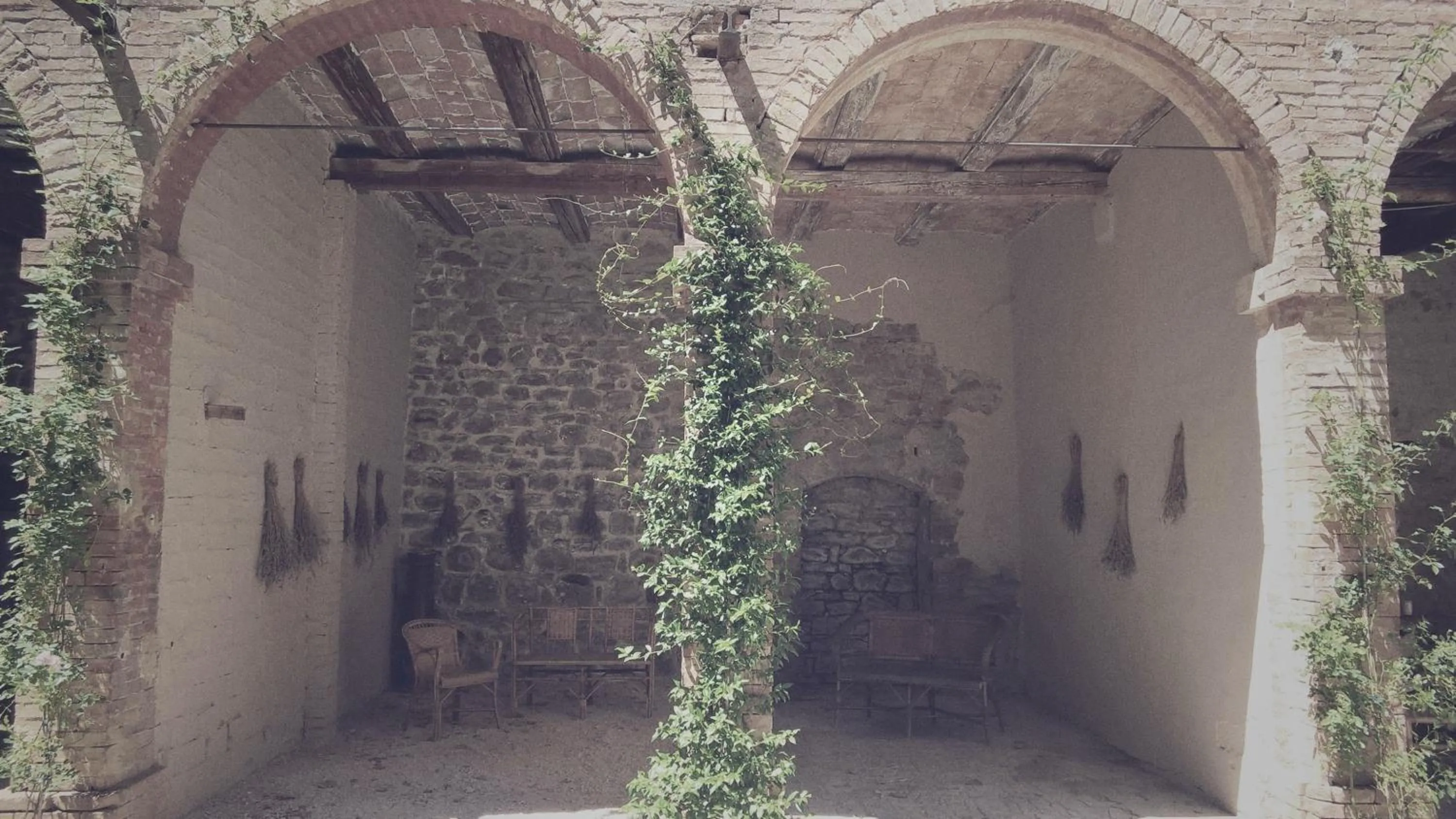 Garden in B&B Palazzo Mattei