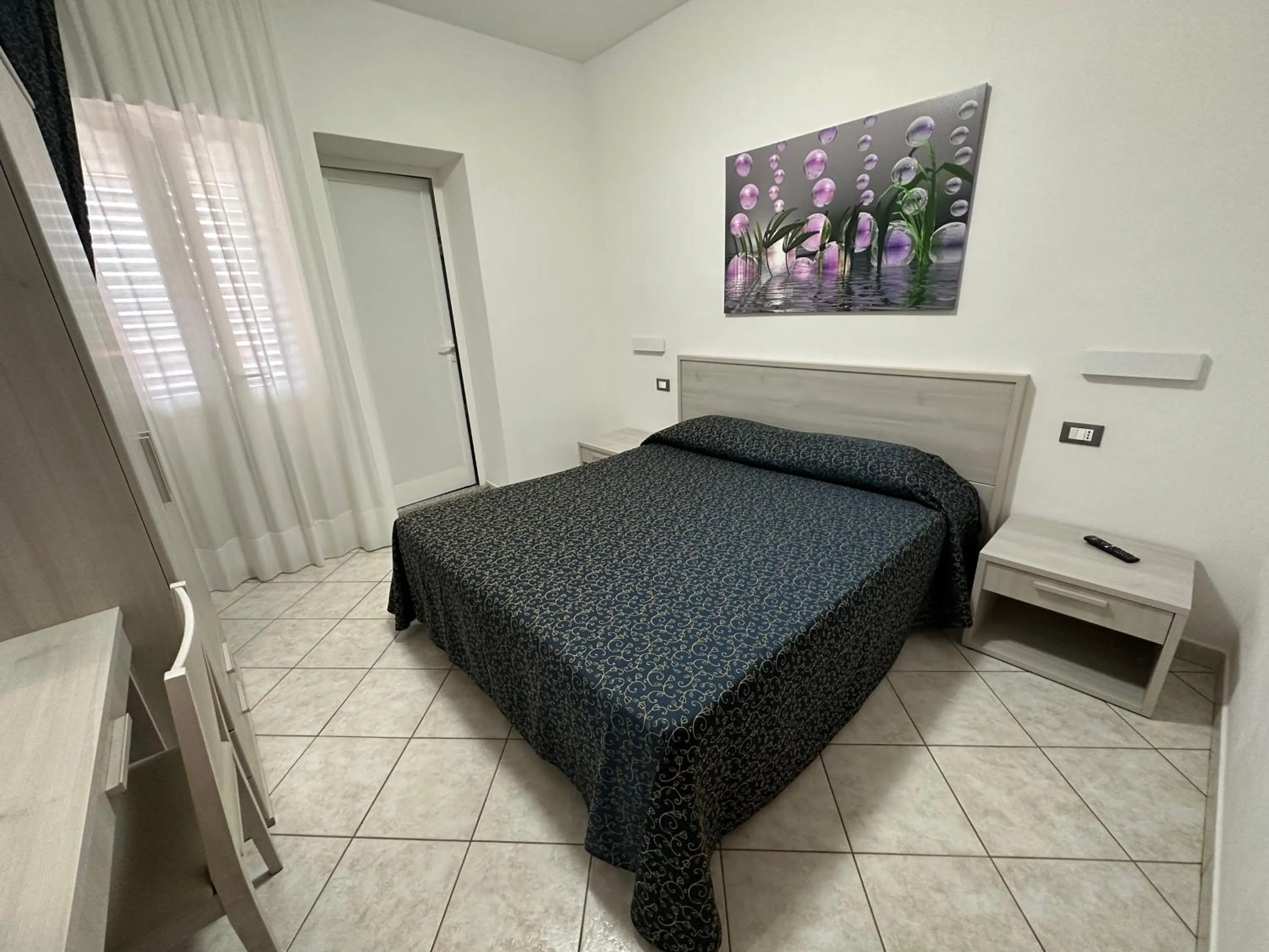 Bed in Hotel Barbarossa