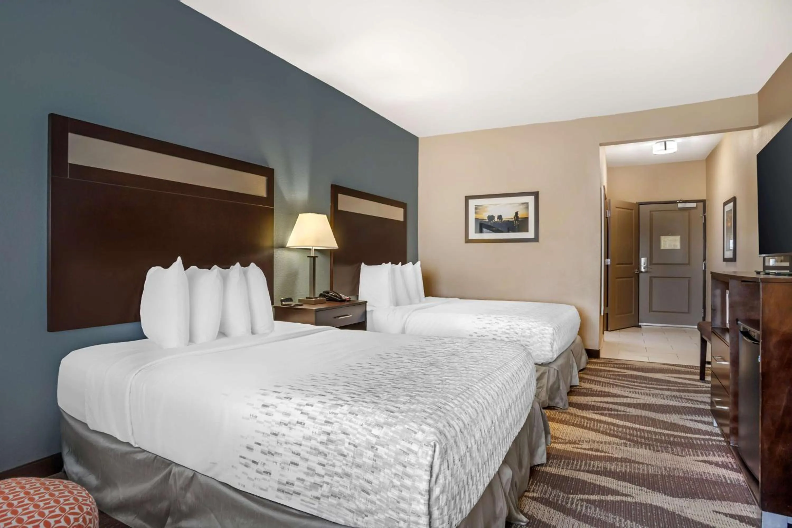 Bedroom, Bed in Best Western Plus Lake Jackson Inn & Suites