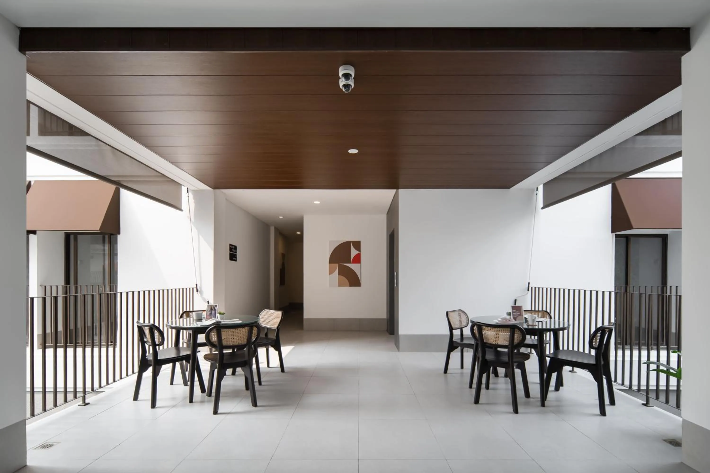 Seating area in Cove Dra House