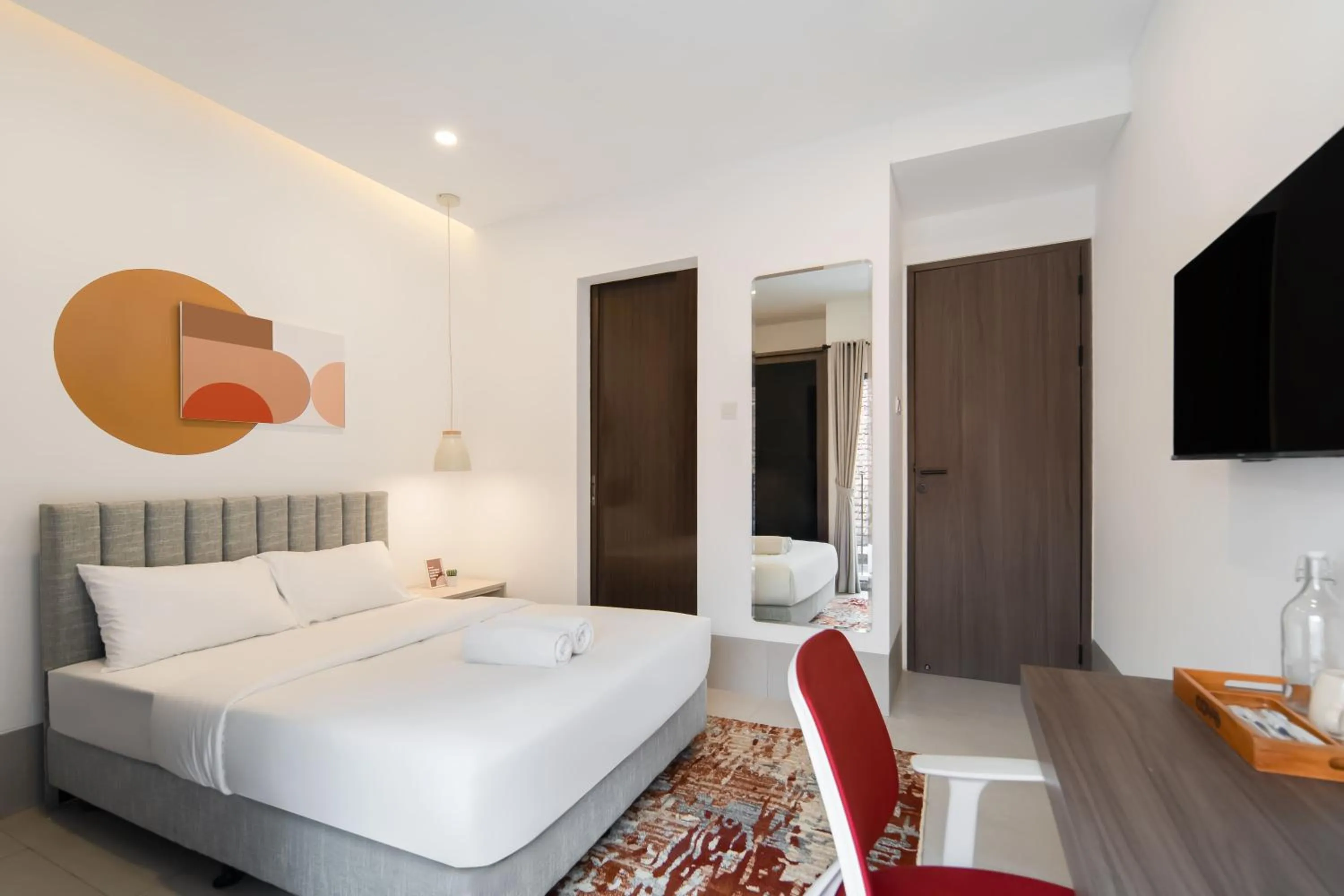 Bedroom, Bed in Cove Dra House