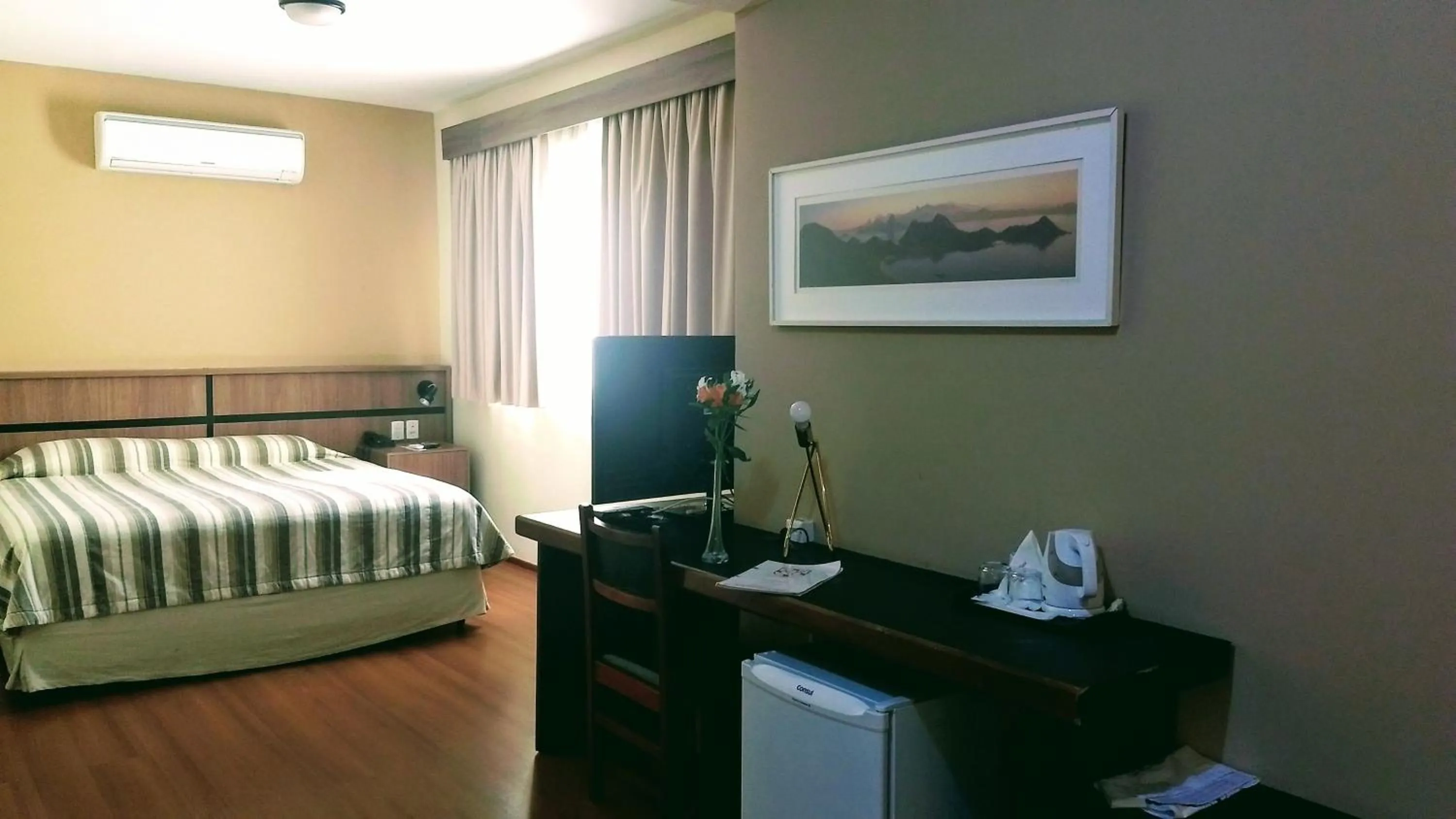 Bed in Castel Plaza Hotel