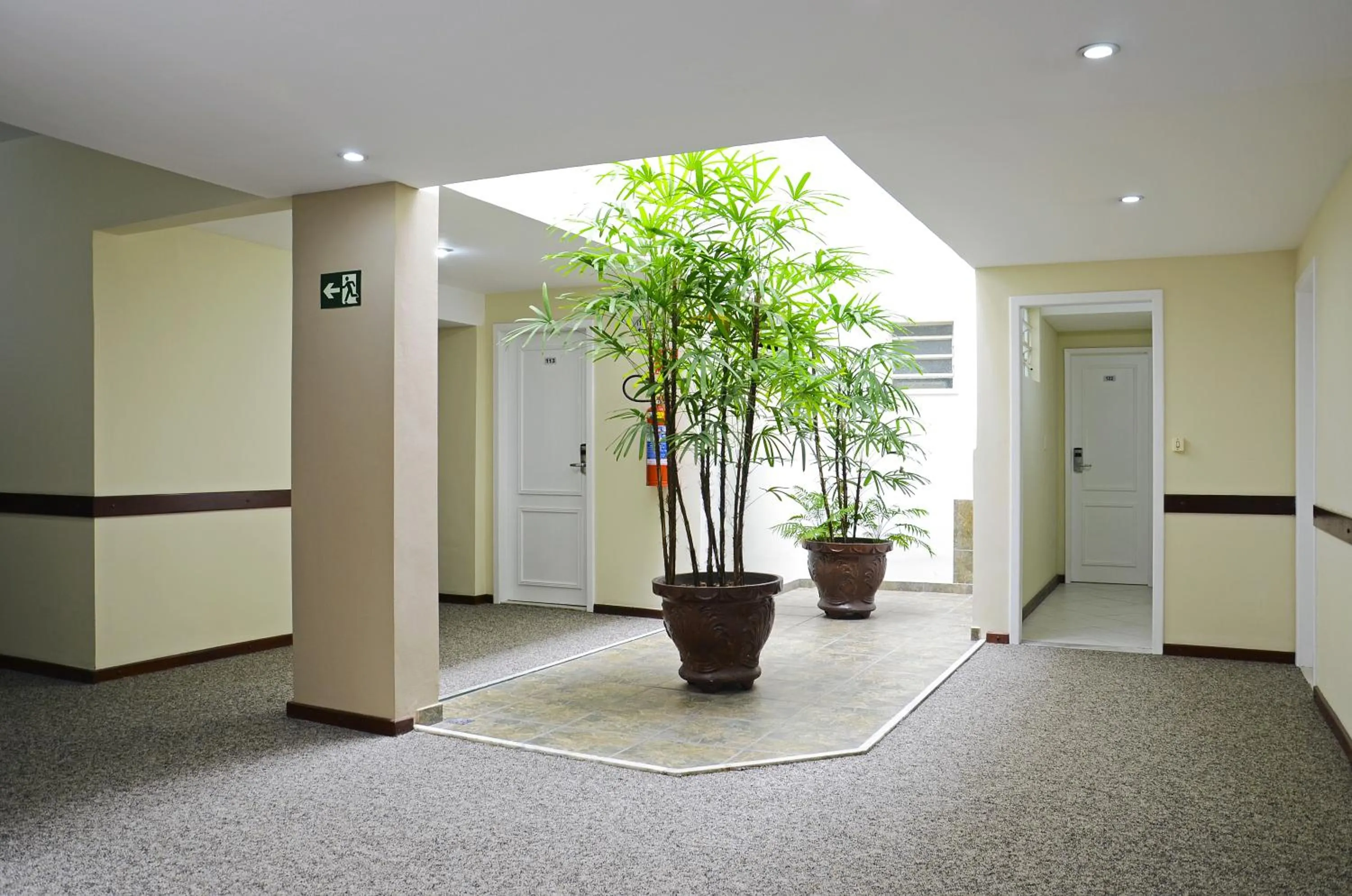 Decorative detail in Castel Plaza Hotel