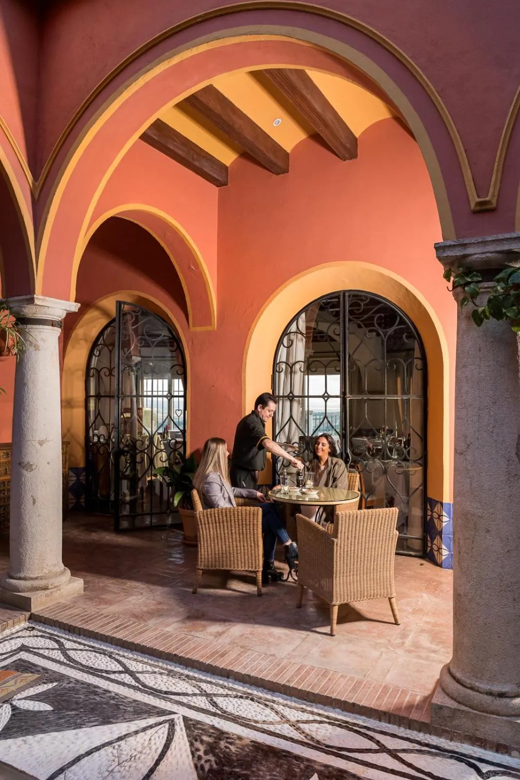 Patio in Parador de Arcos de la Frontera