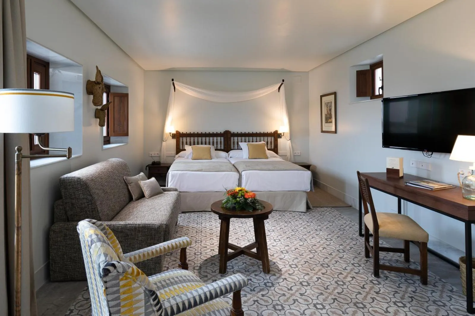 Photo of the whole room, Bed in Parador de Arcos de la Frontera