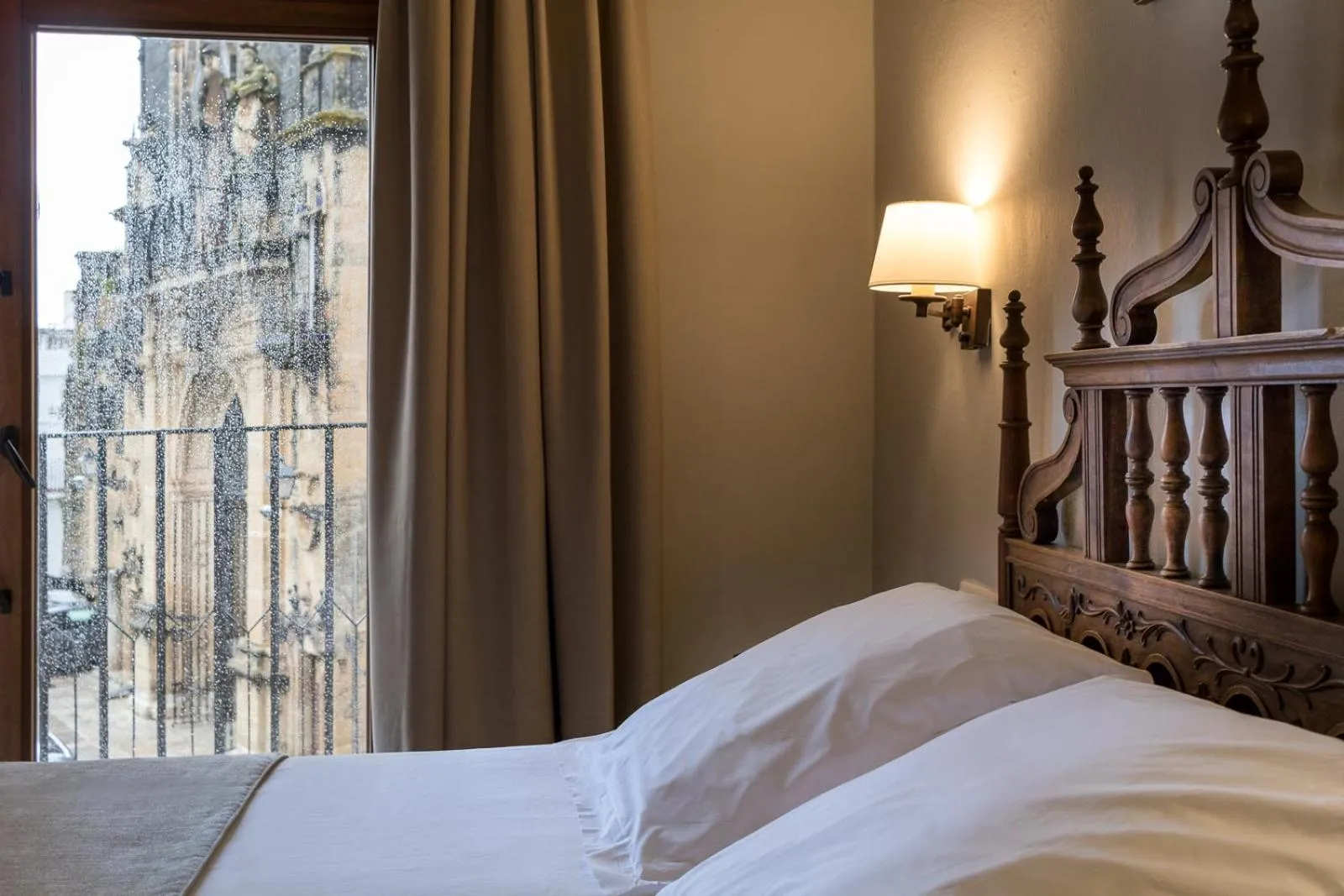 Decorative detail, Bed in Parador de Arcos de la Frontera