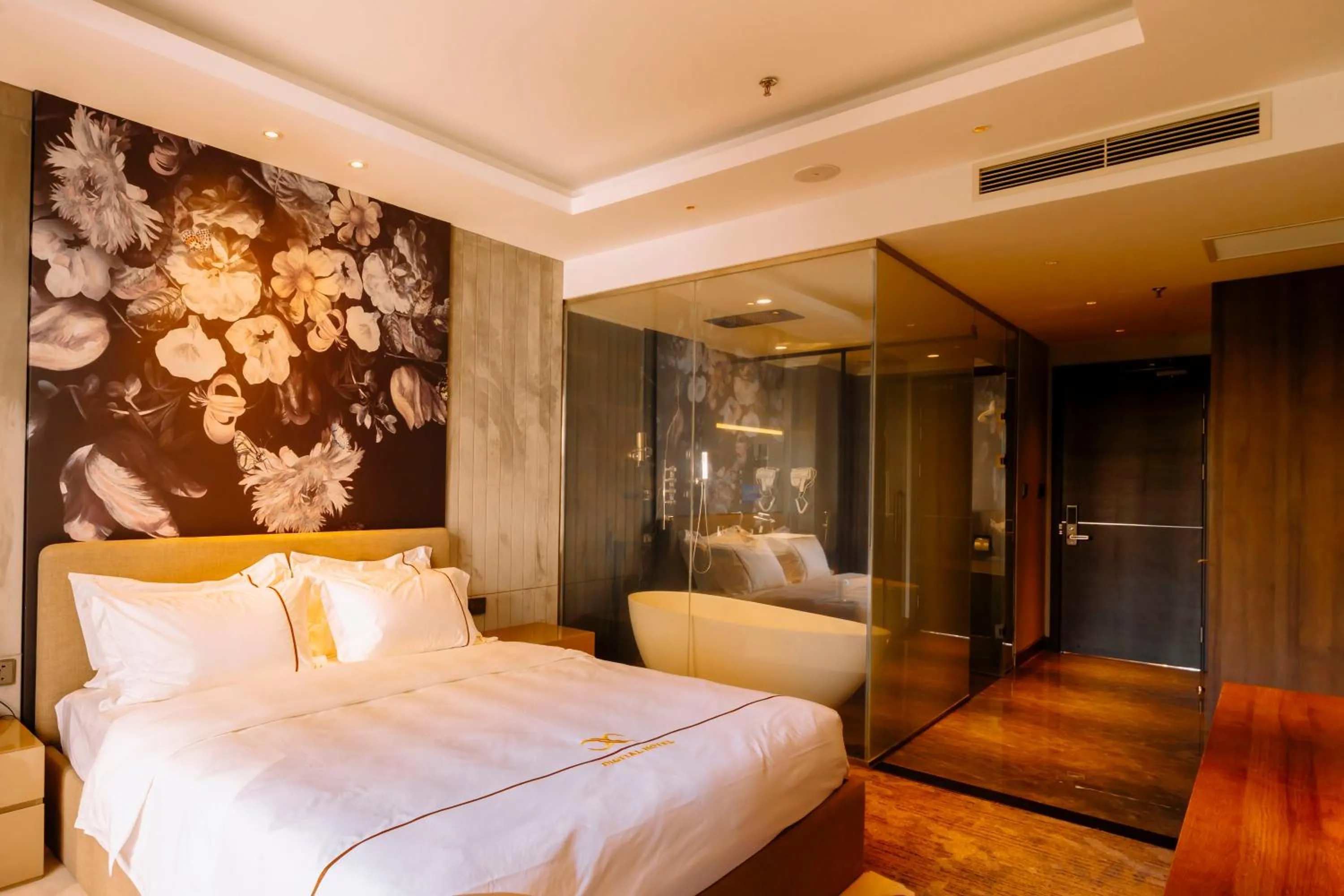 Bedroom, Bed in X-Digital HOTEL