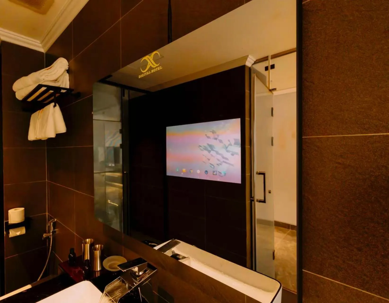 Bathroom in X-Digital HOTEL