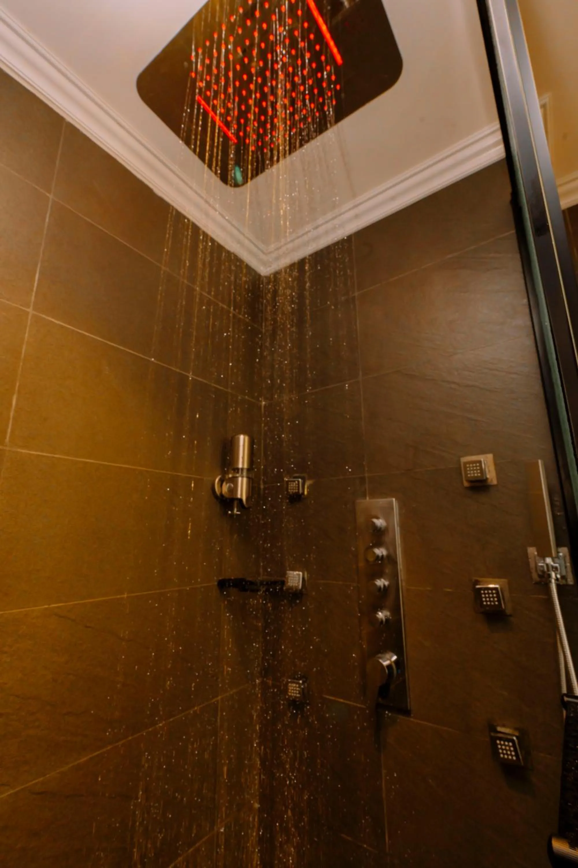 Shower in X-Digital HOTEL