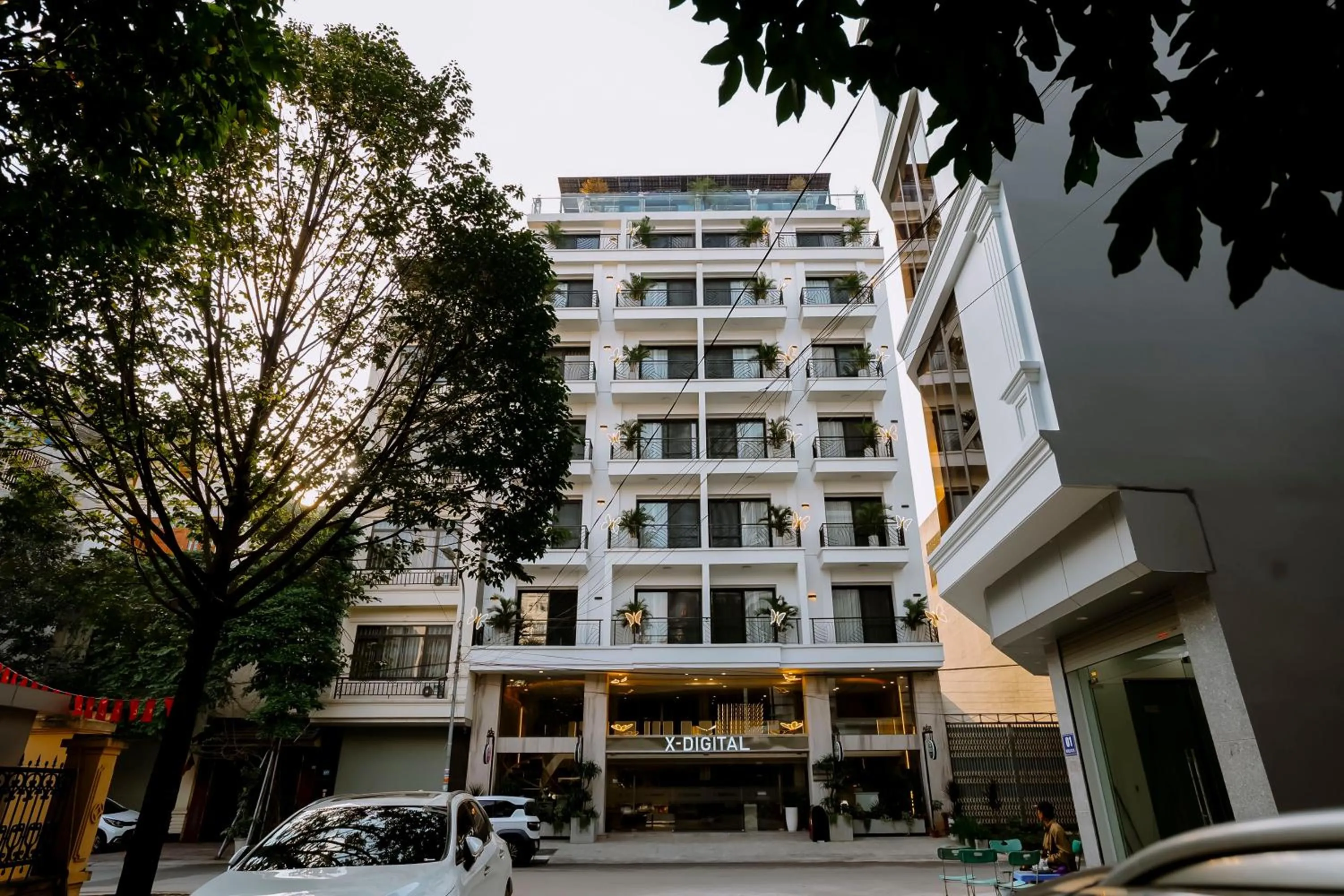 Property building in X-Digital HOTEL