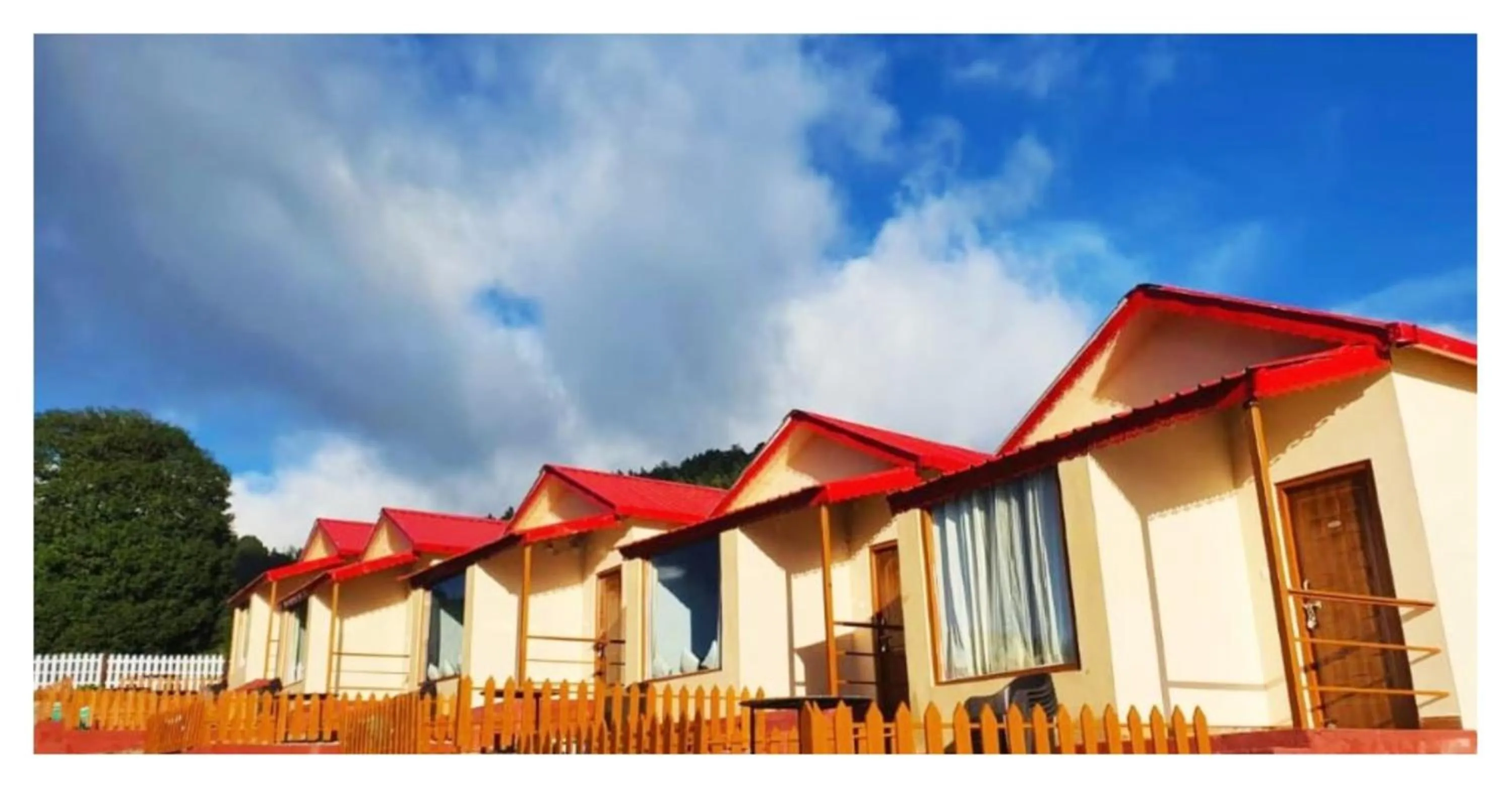 Property building in Hotel Hima-Aksh cottages In Sigri