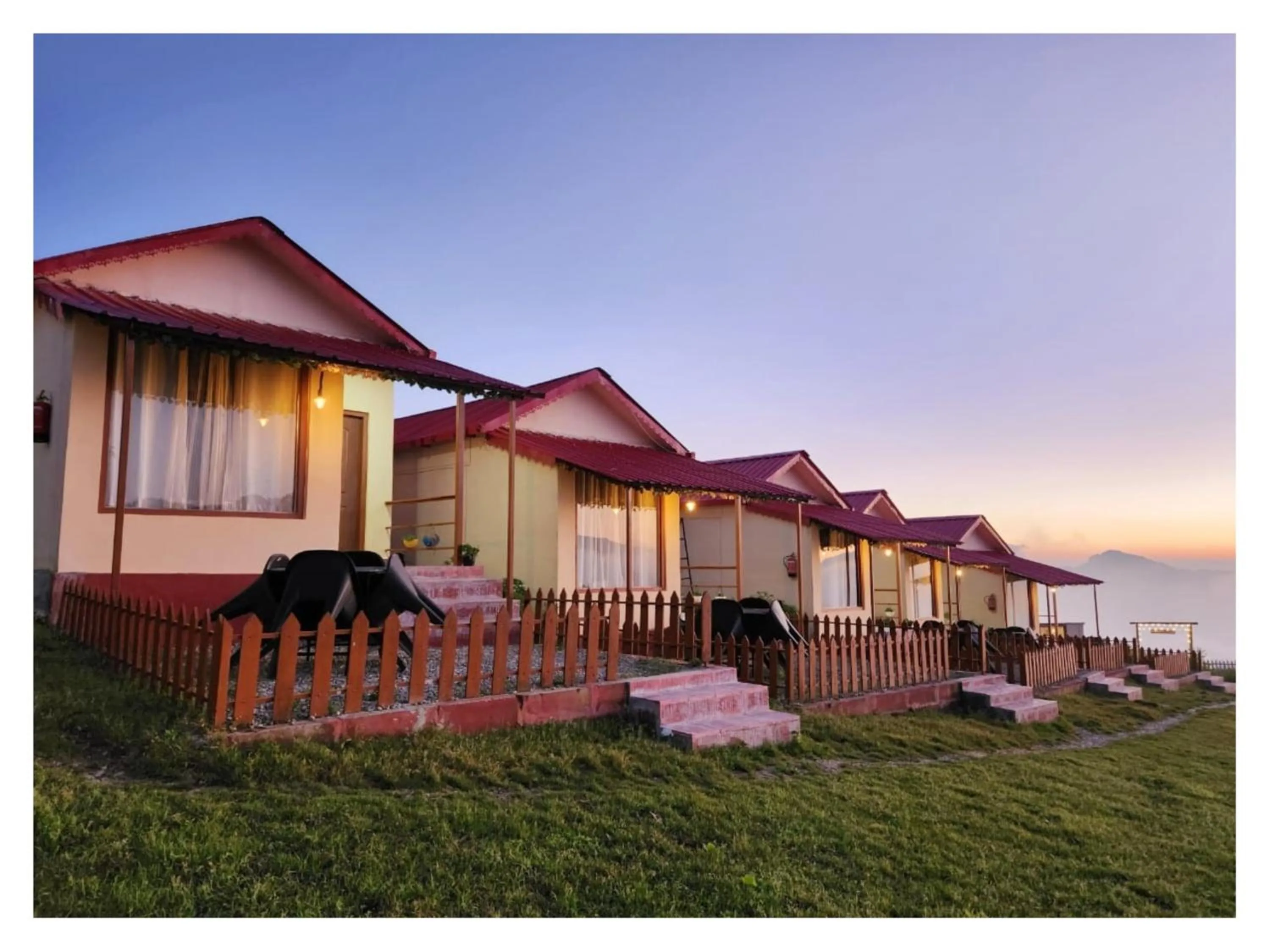 Property building in Hotel Hima-Aksh cottages In Sigri