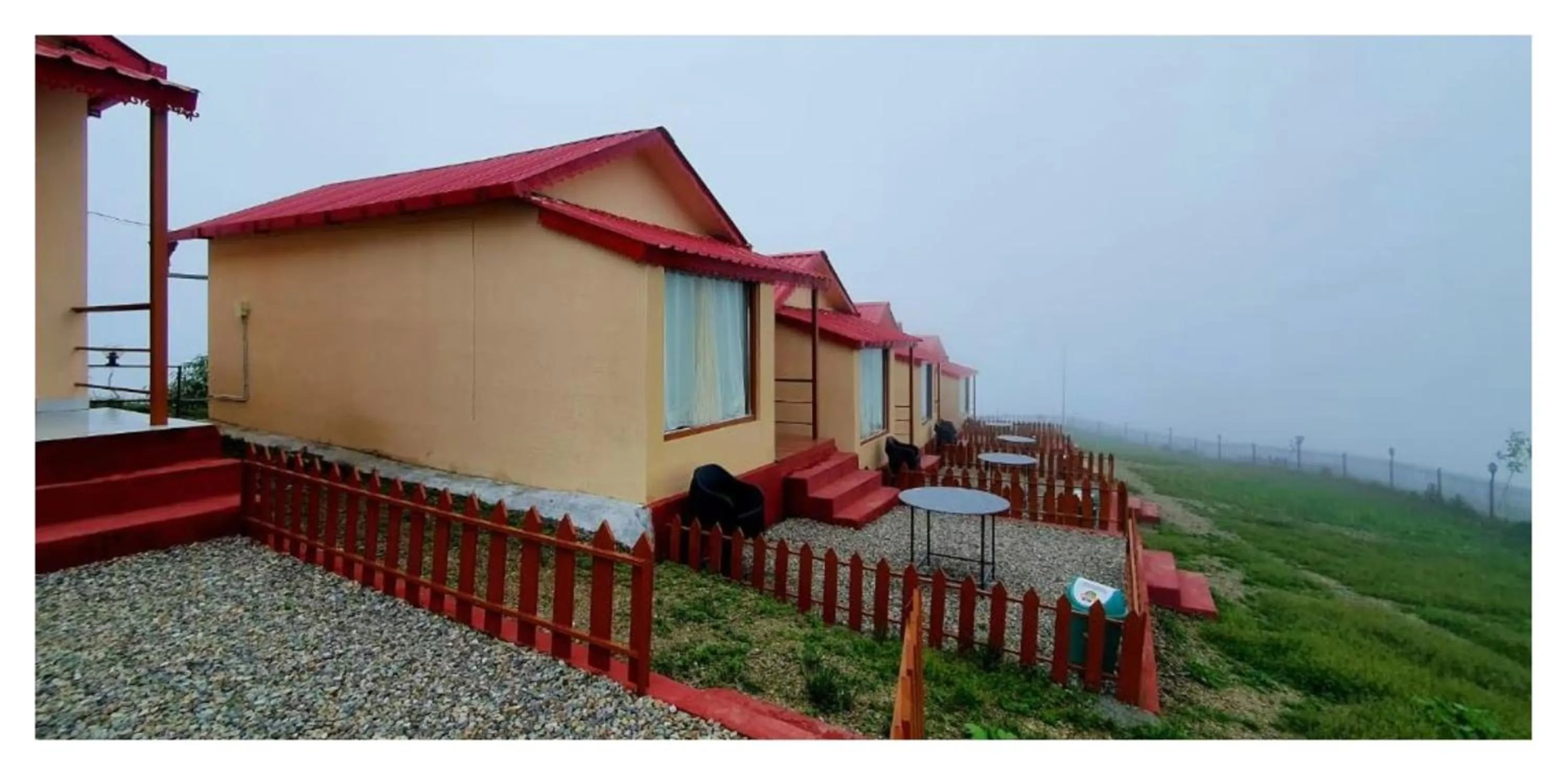 Property building in Hotel Hima-Aksh cottages In Sigri