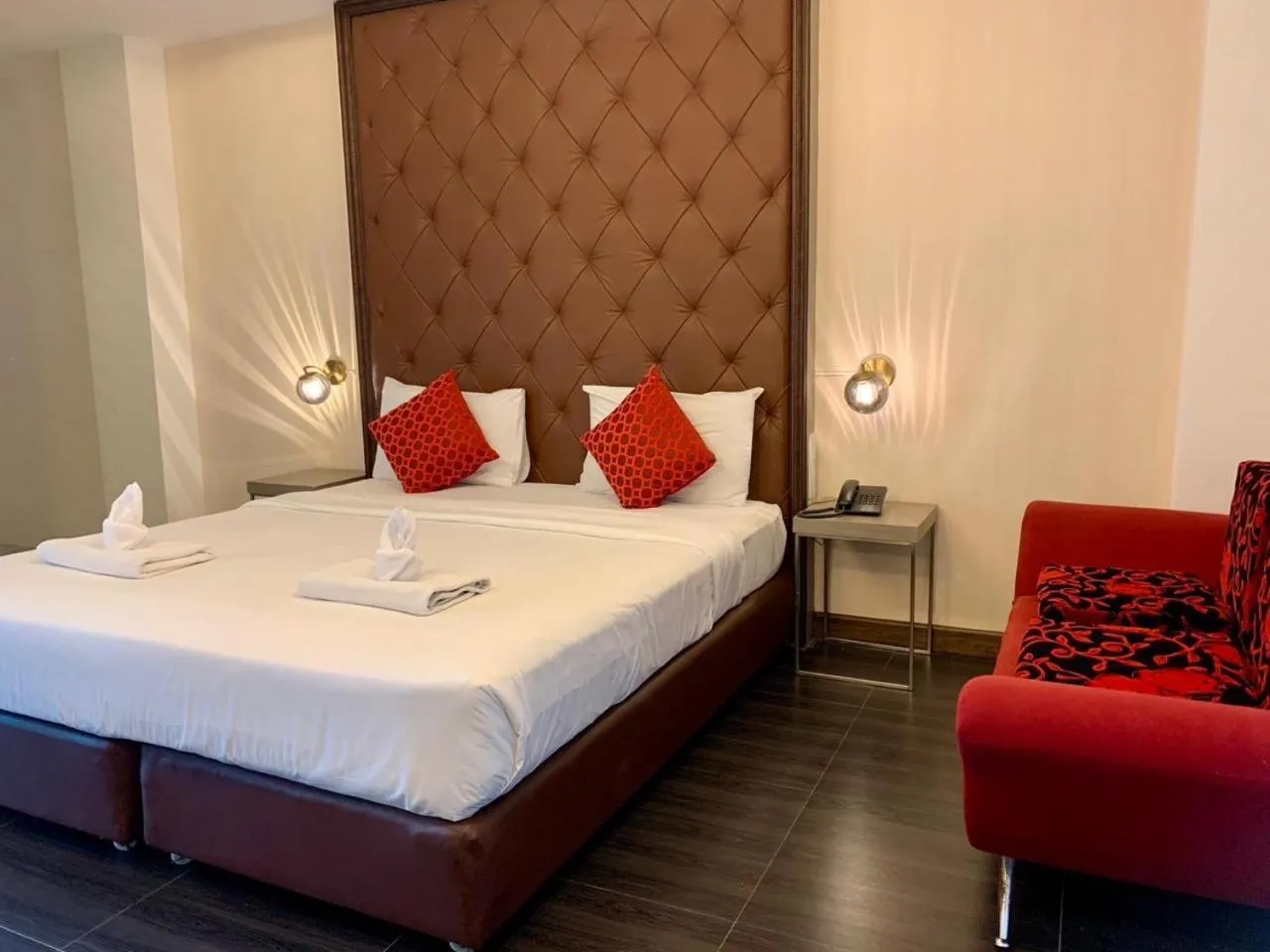 Bedroom, Bed in KANN Pattaya Hotel