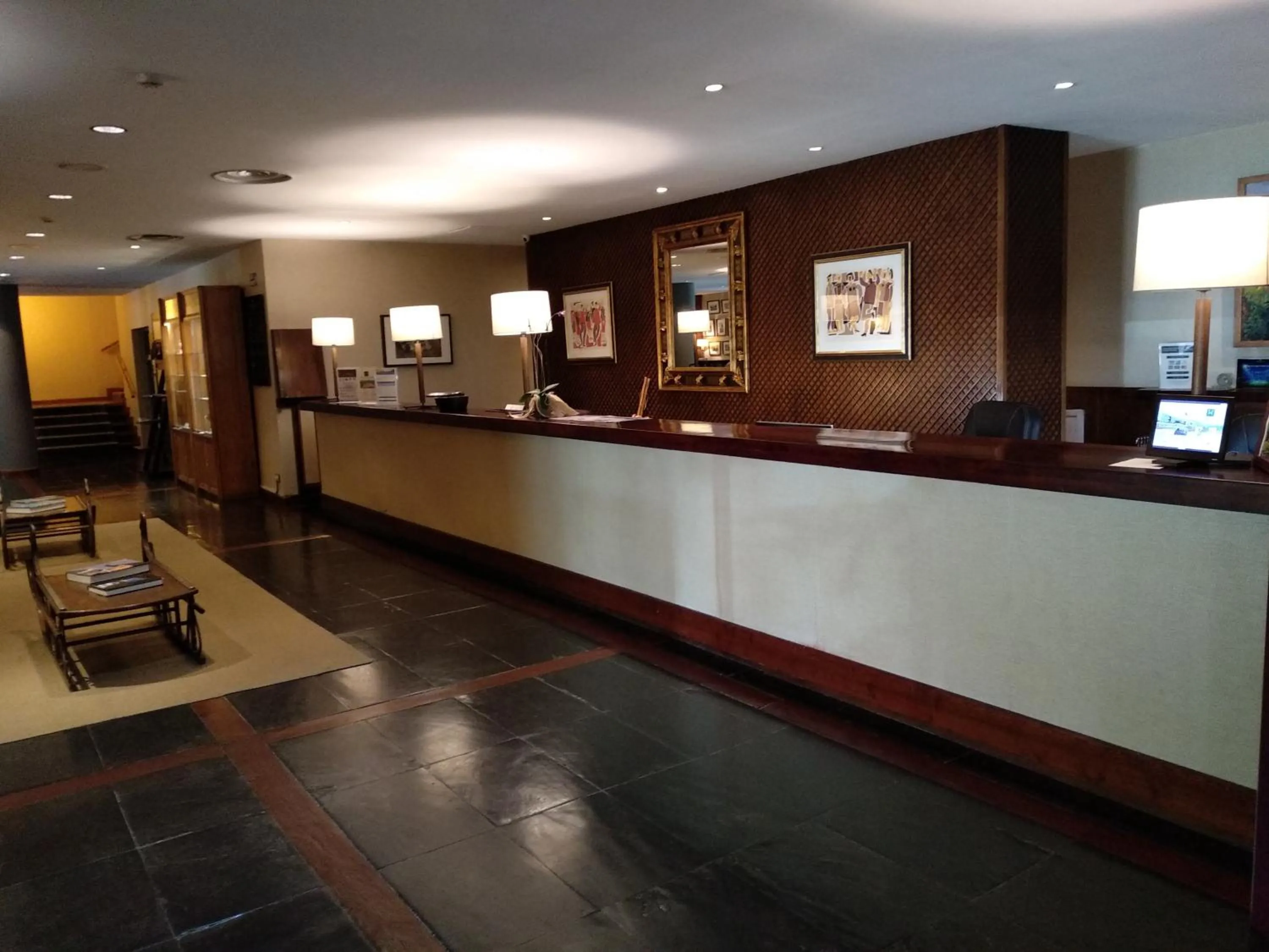 Lobby or reception in Parador de Artíes