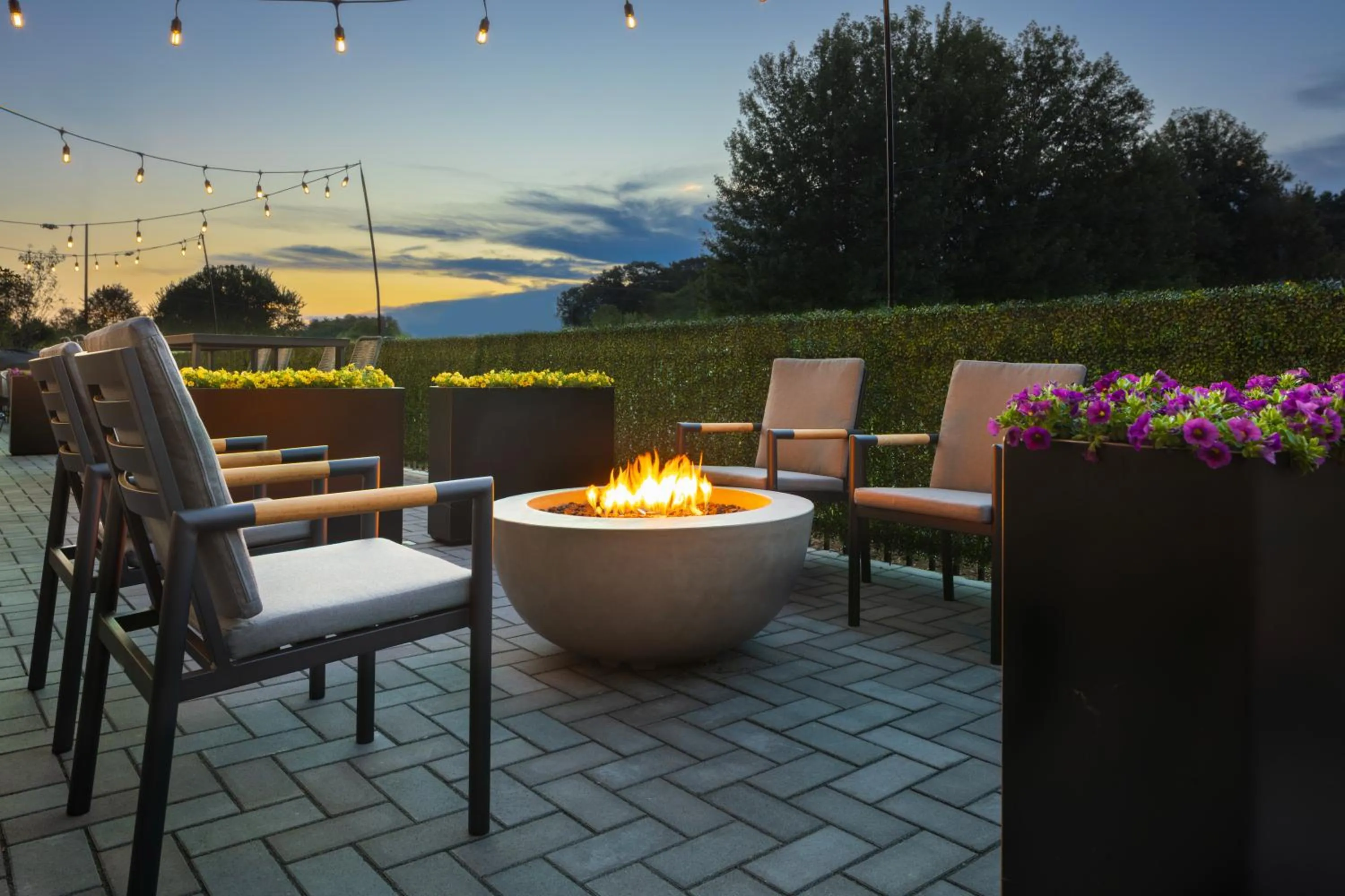 Patio in Home2 Suites By Hilton Kittery