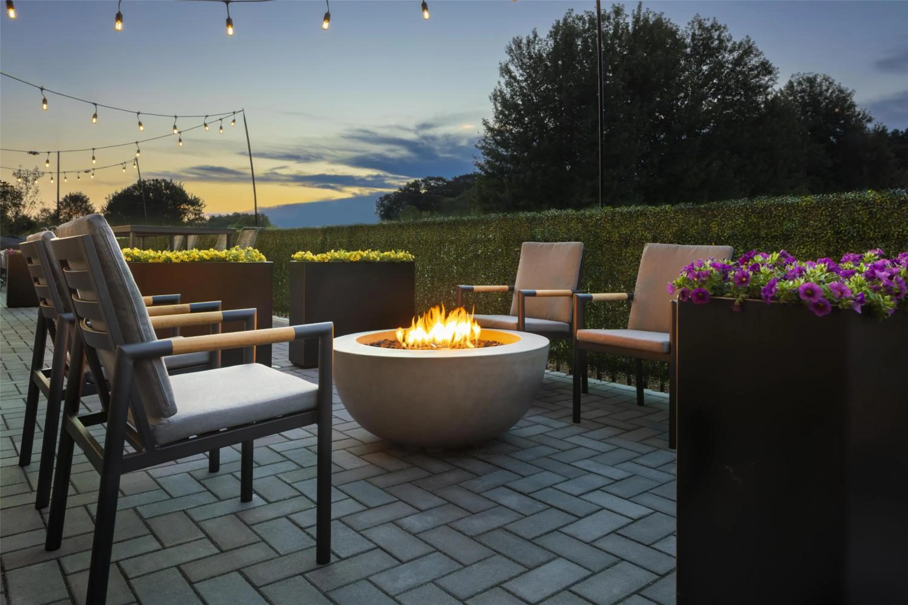 Patio in Home2 Suites By Hilton Kittery