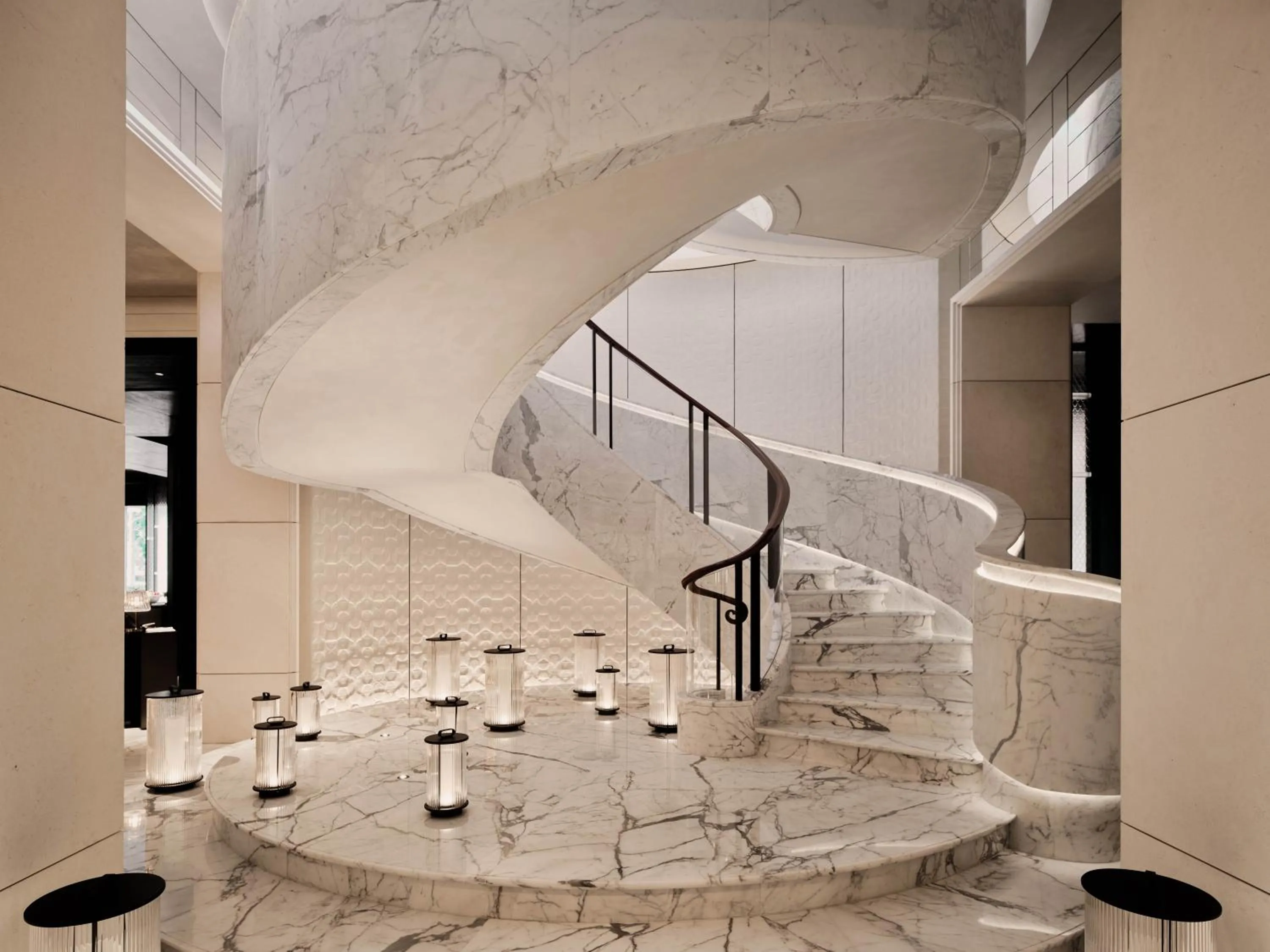 On site in Waldorf Astoria Shanghai Qiantan