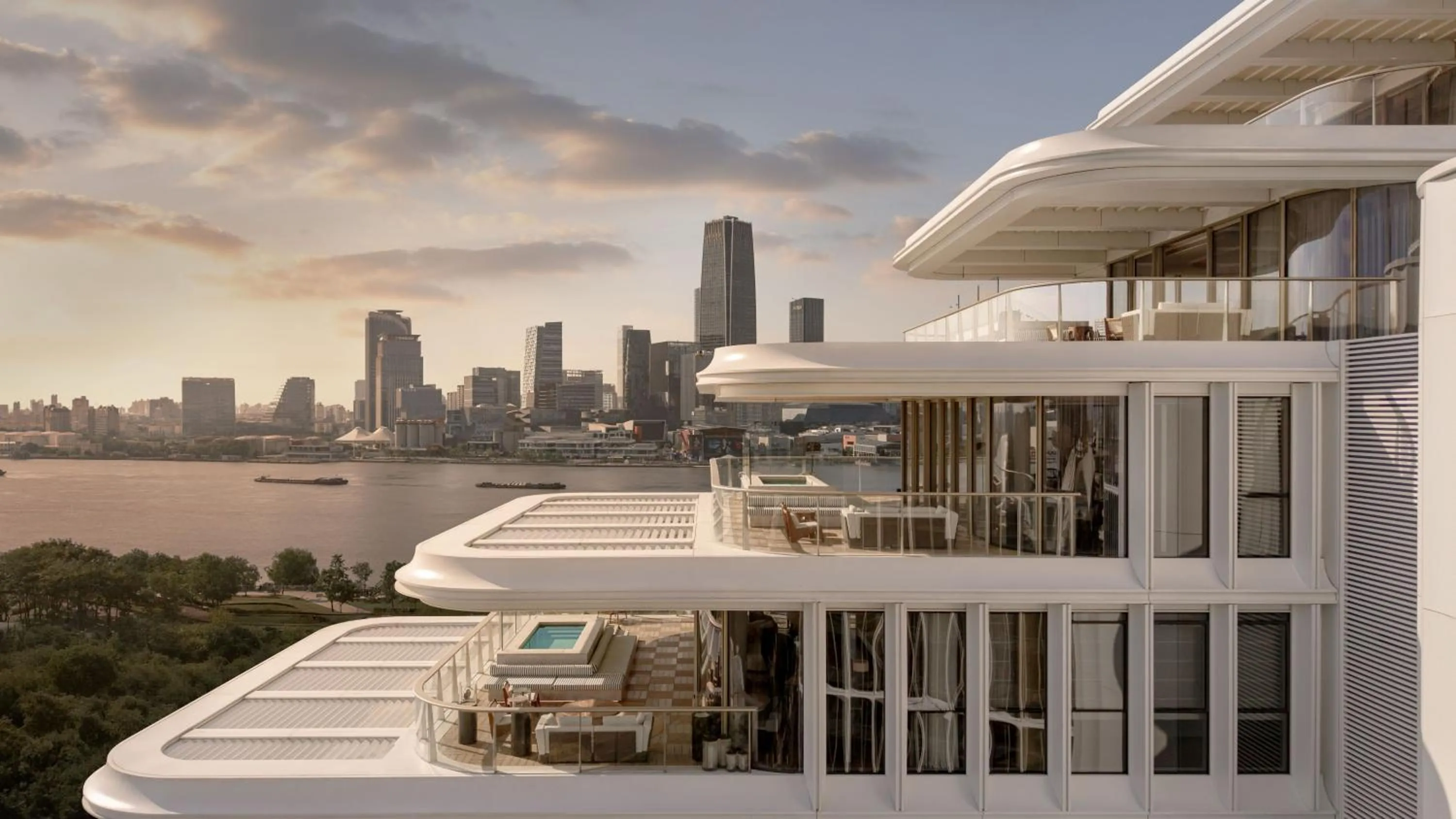 Property building in Waldorf Astoria Shanghai Qiantan