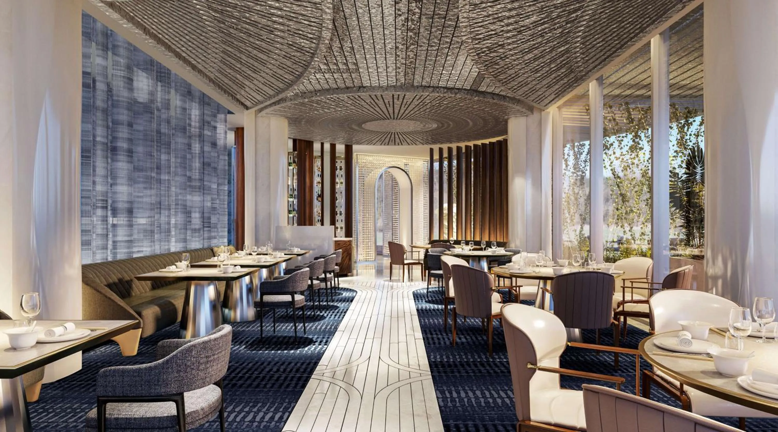 Restaurant/places to eat in Waldorf Astoria Shanghai Qiantan