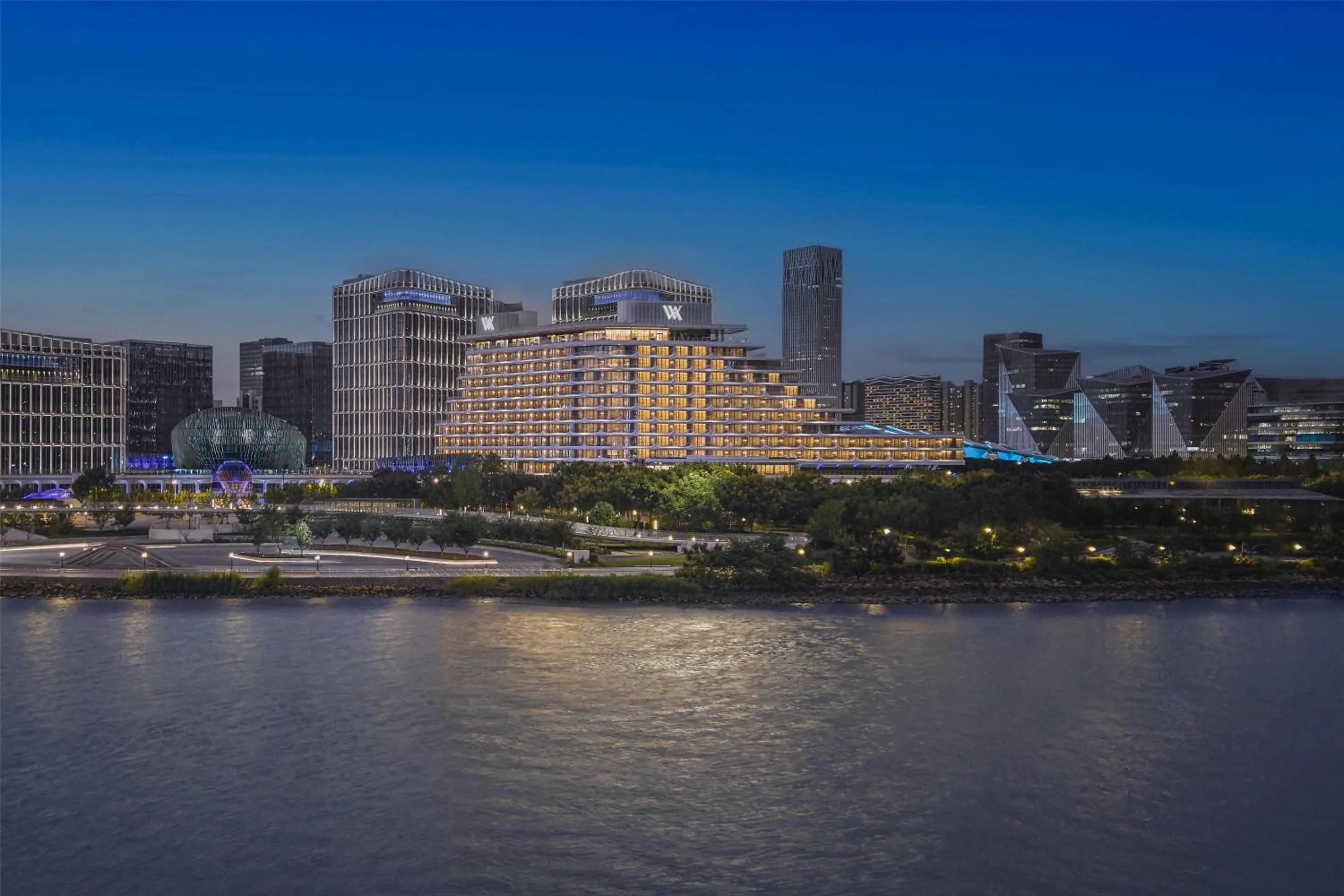 Property building in Waldorf Astoria Shanghai Qiantan