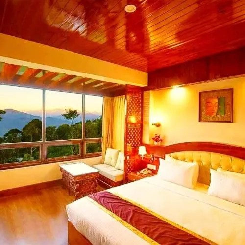 Bed in The Yakha Retreat