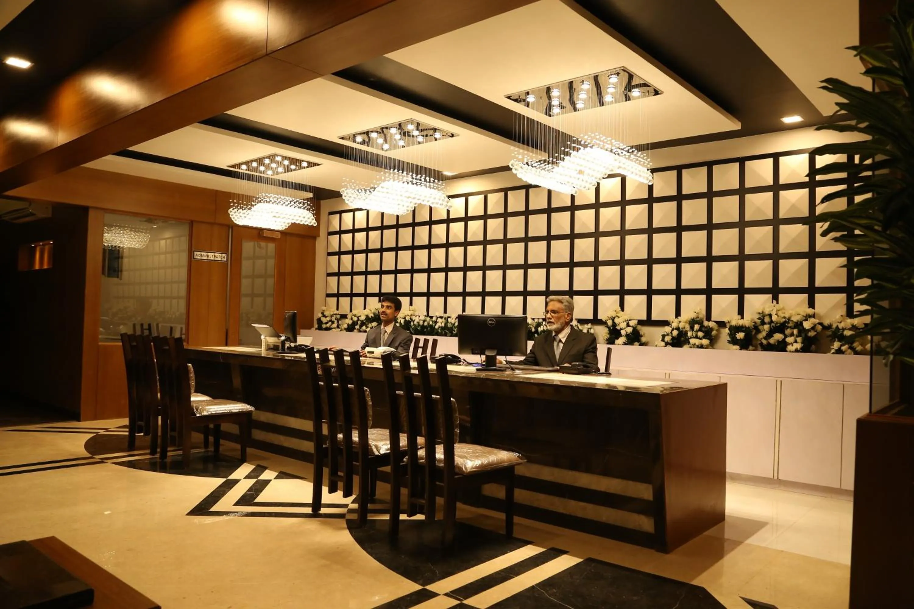 Lobby or reception in Hotel Metropolis