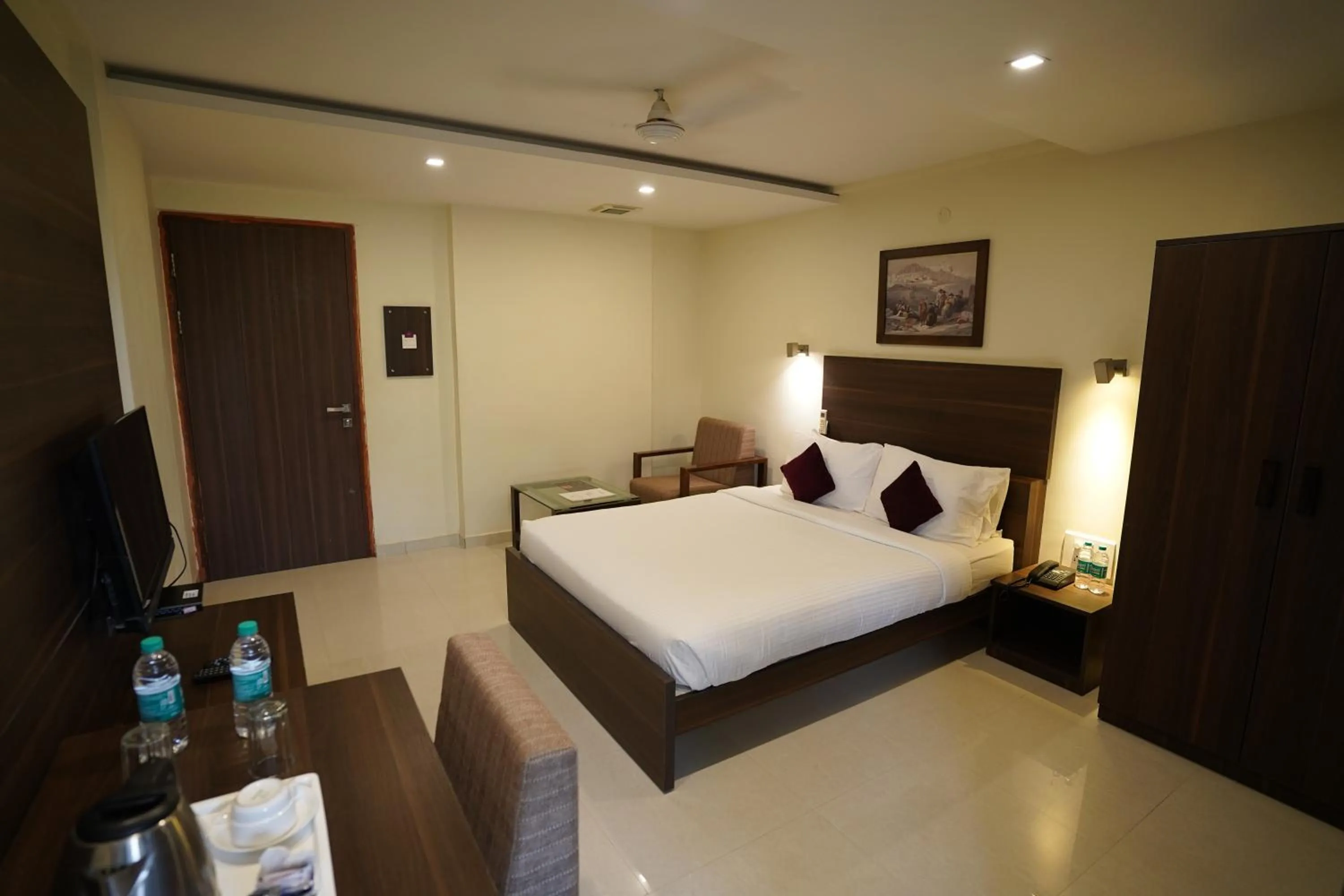 Bed in Hotel Metropolis