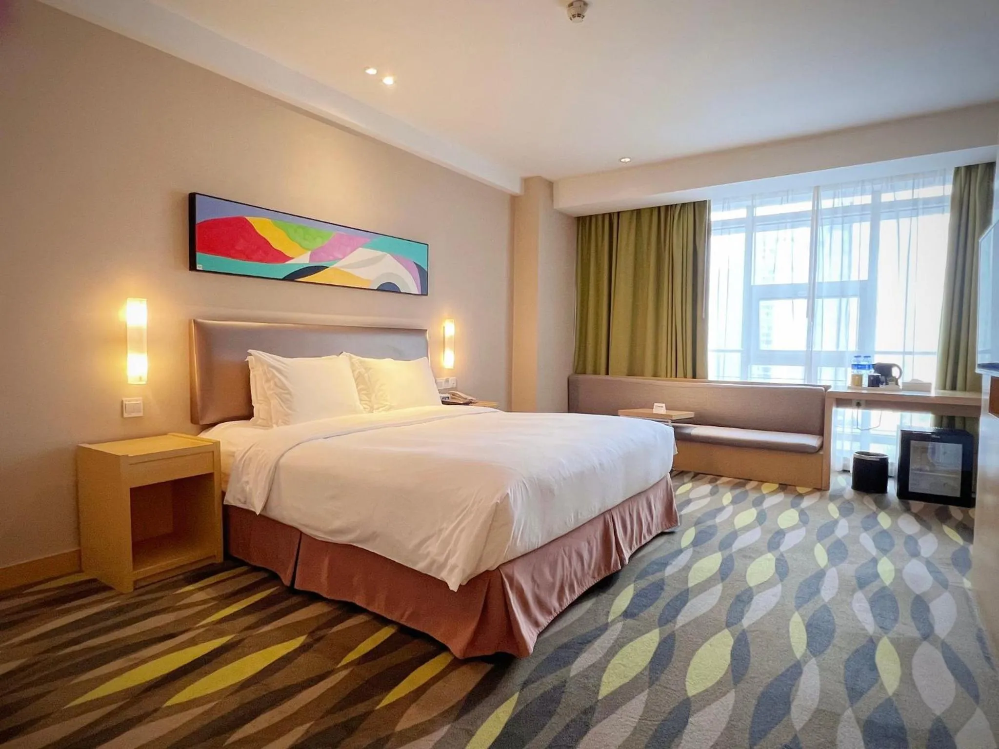 Photo of the whole room, Bed in Holiday Inn Express Changzhou Lanling by IHG