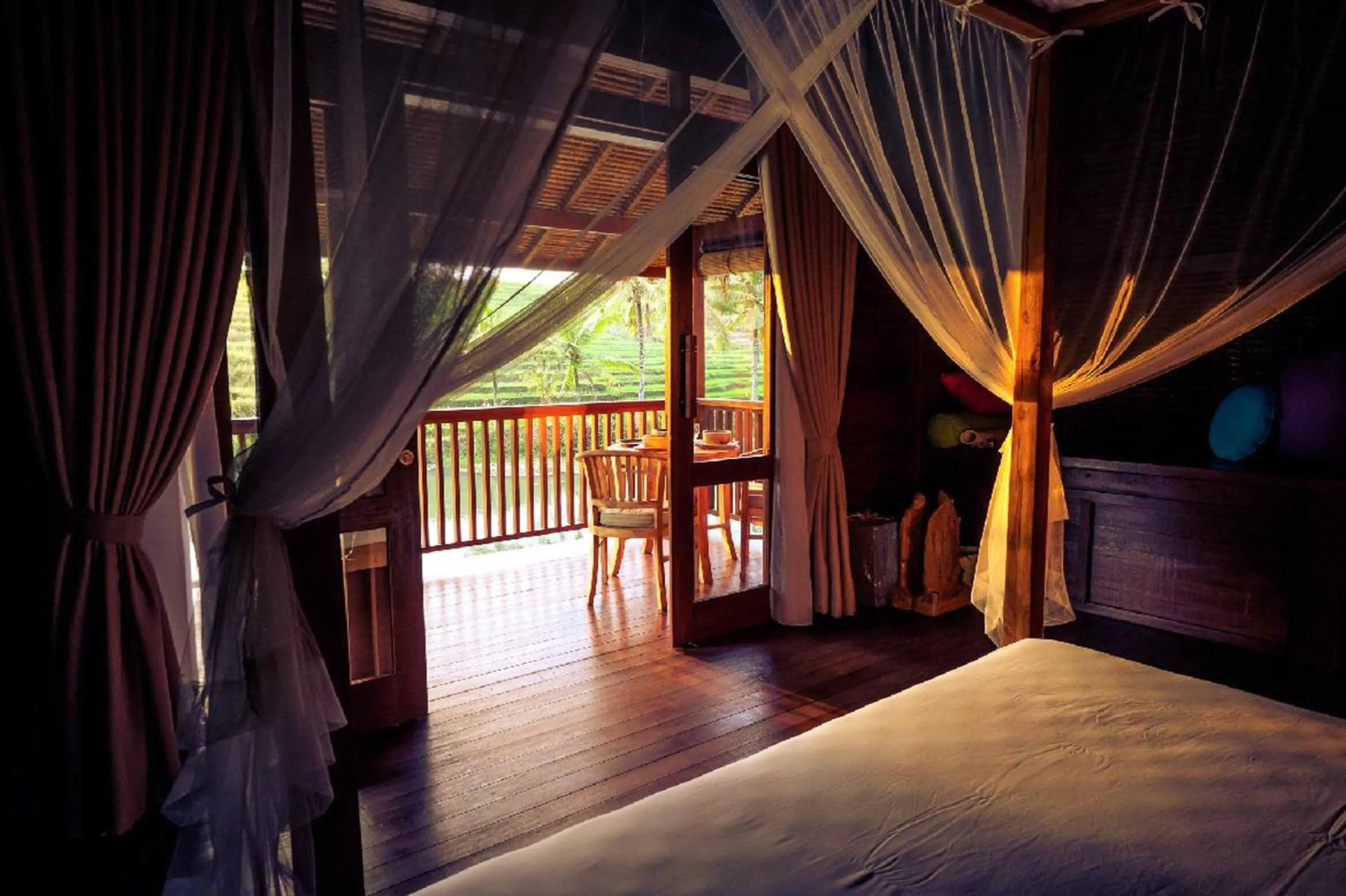 Bedroom, Bed in Alam Taman Villa