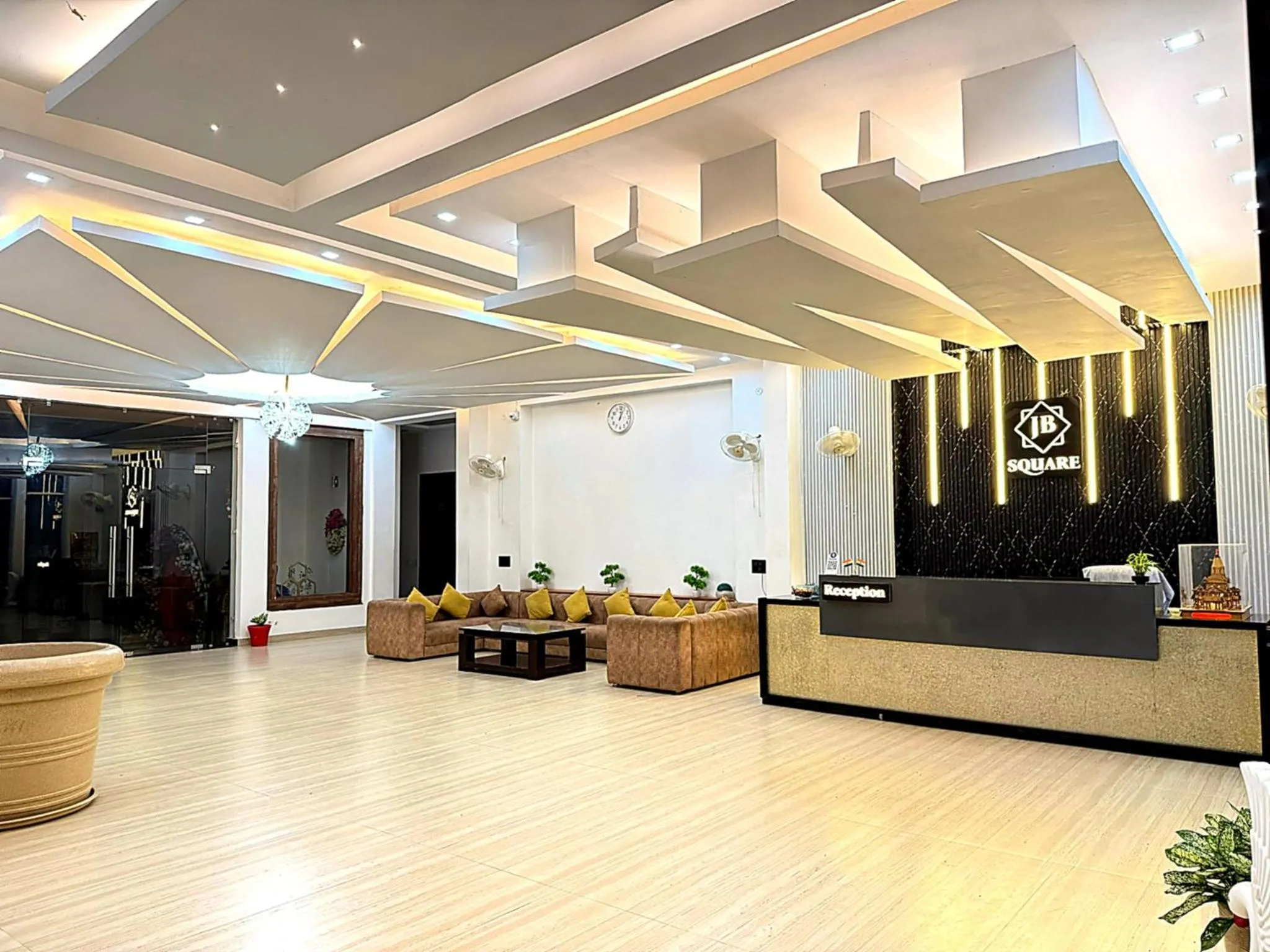 Lobby or reception in JB Square Resort, Ayodhya