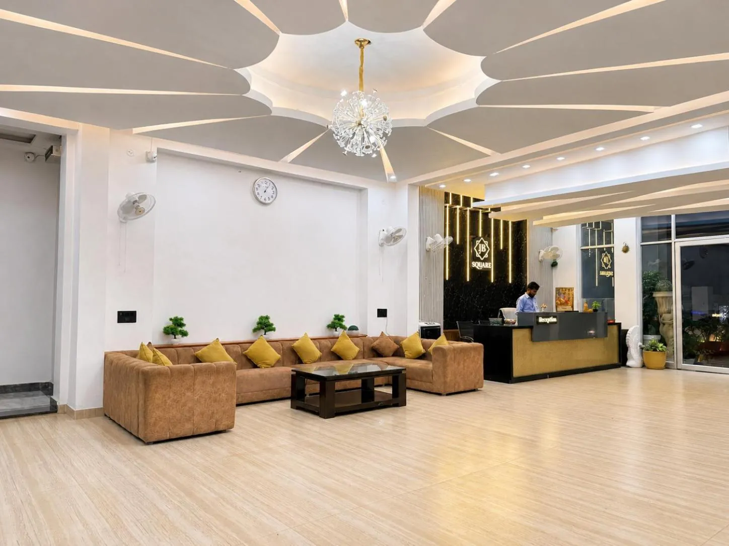 Staff in JB Square Resort, Ayodhya