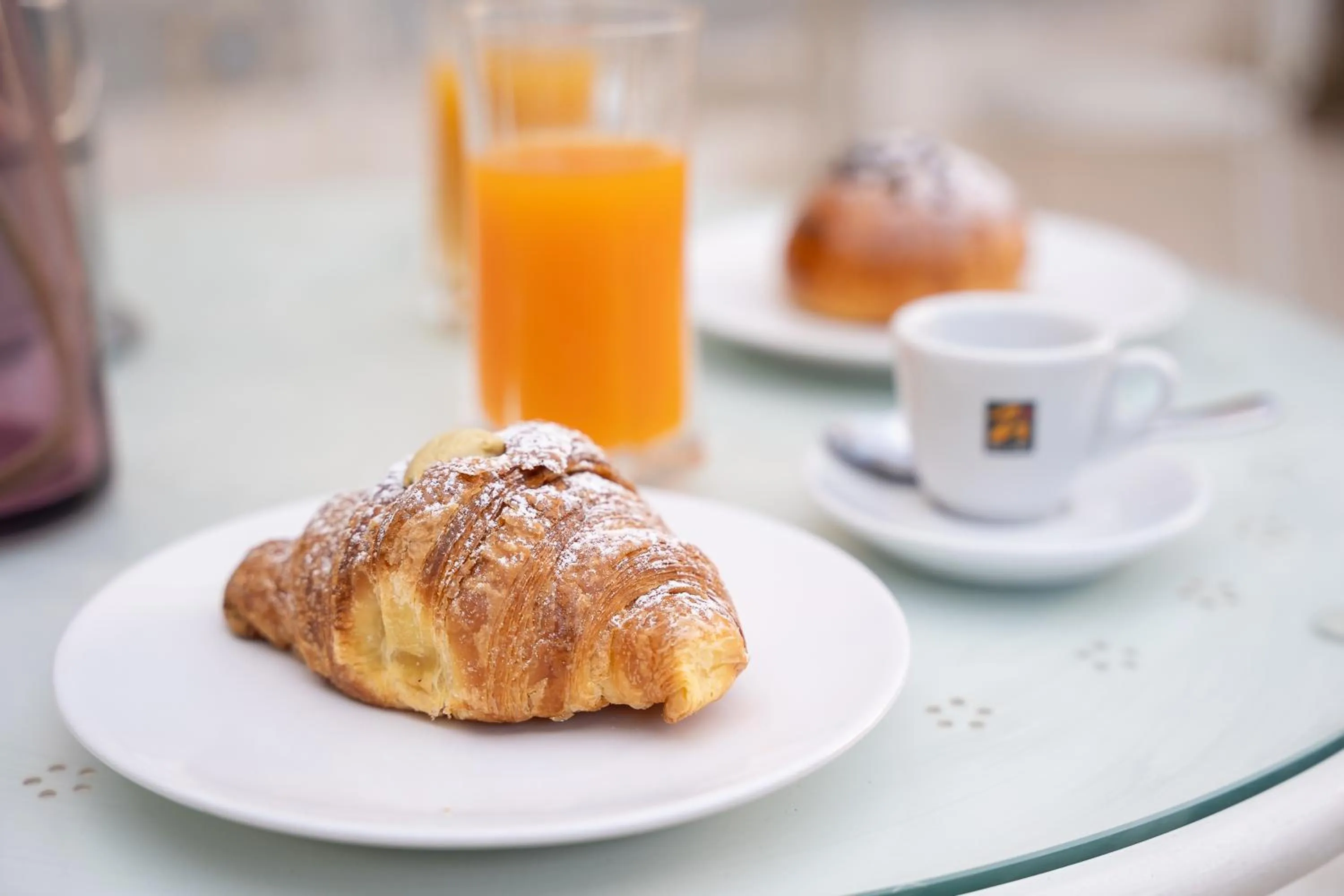 Continental breakfast in B&B Cumpari Turiddu