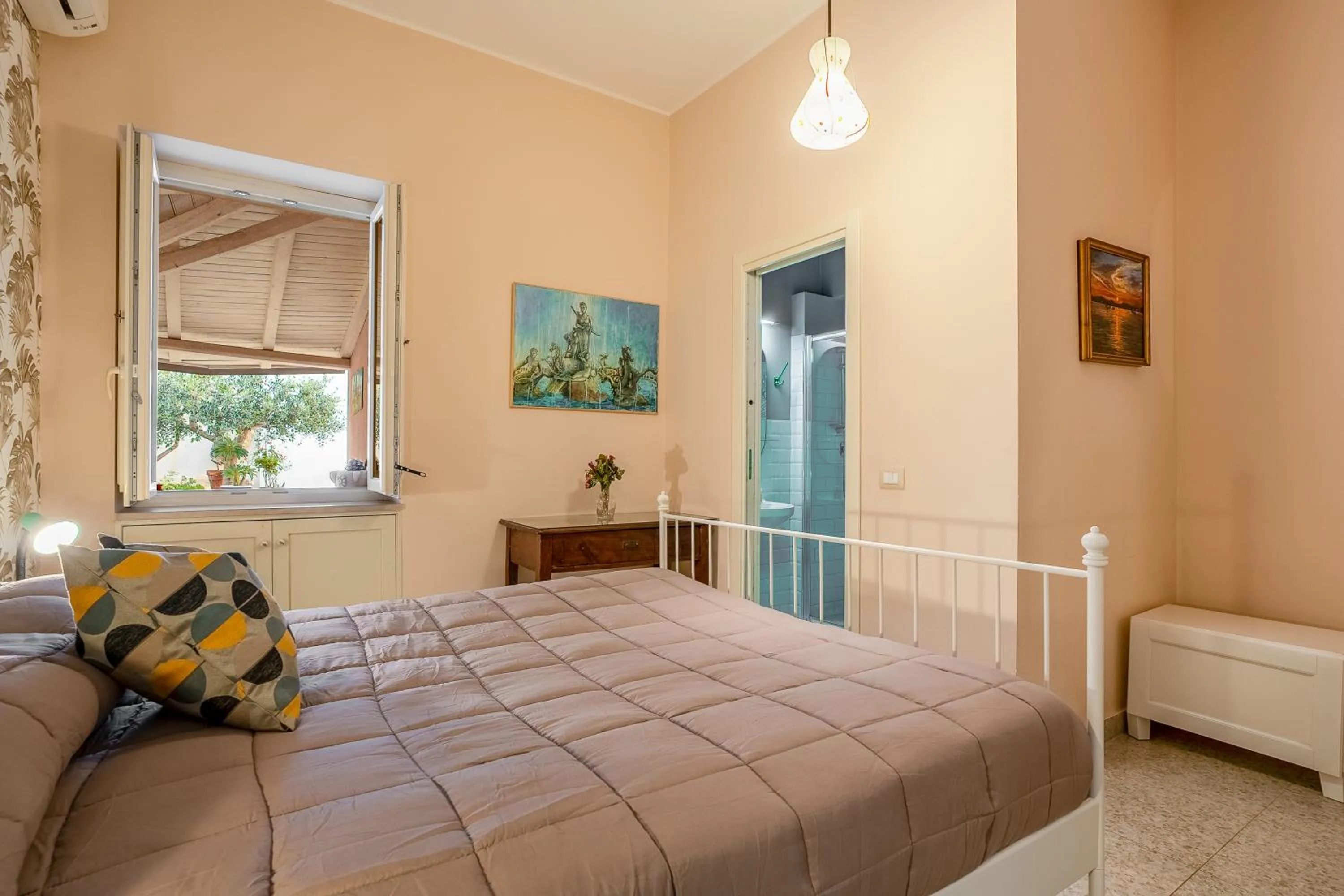 Bed in B&B Cumpari Turiddu