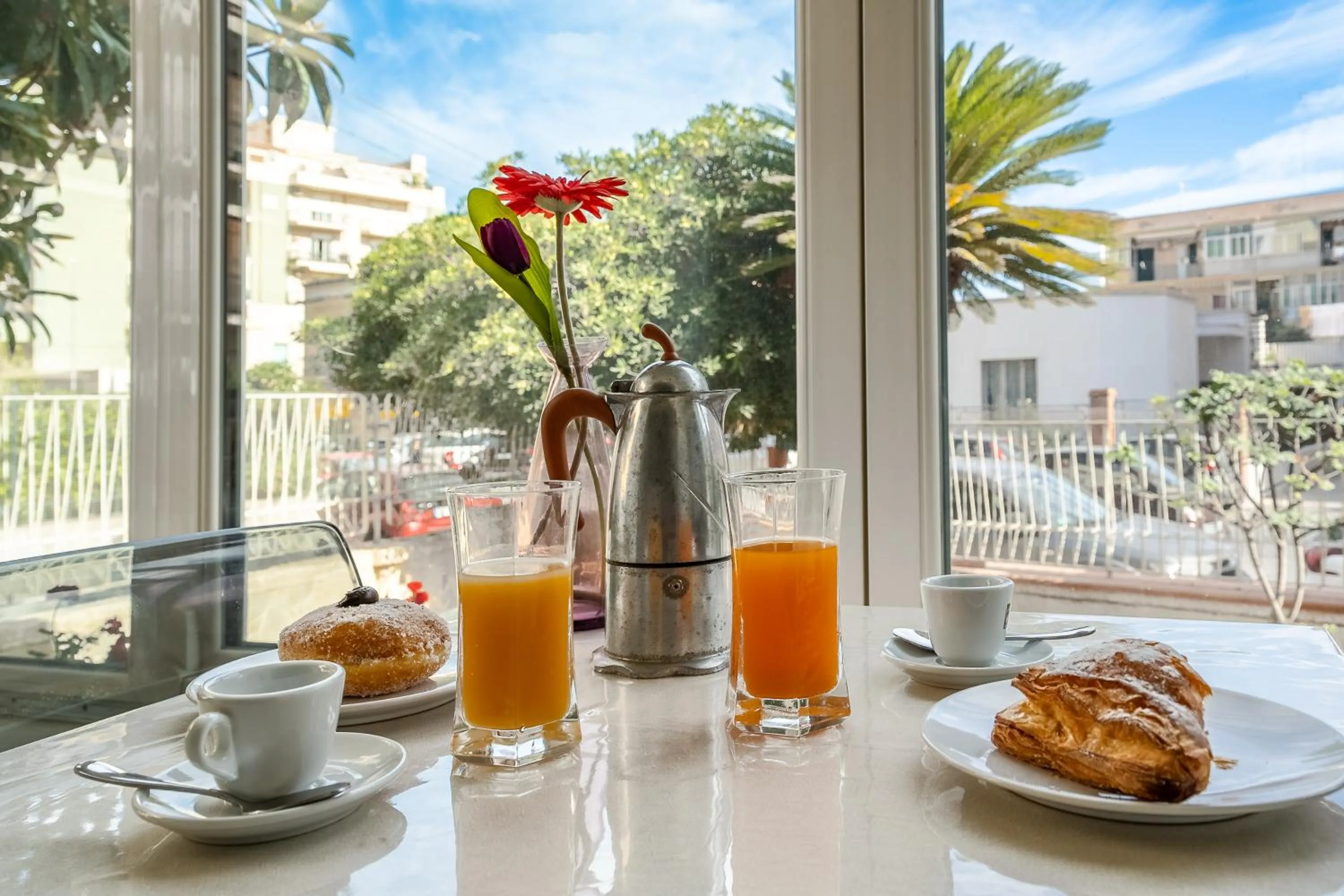 Food and drinks in B&B Cumpari Turiddu