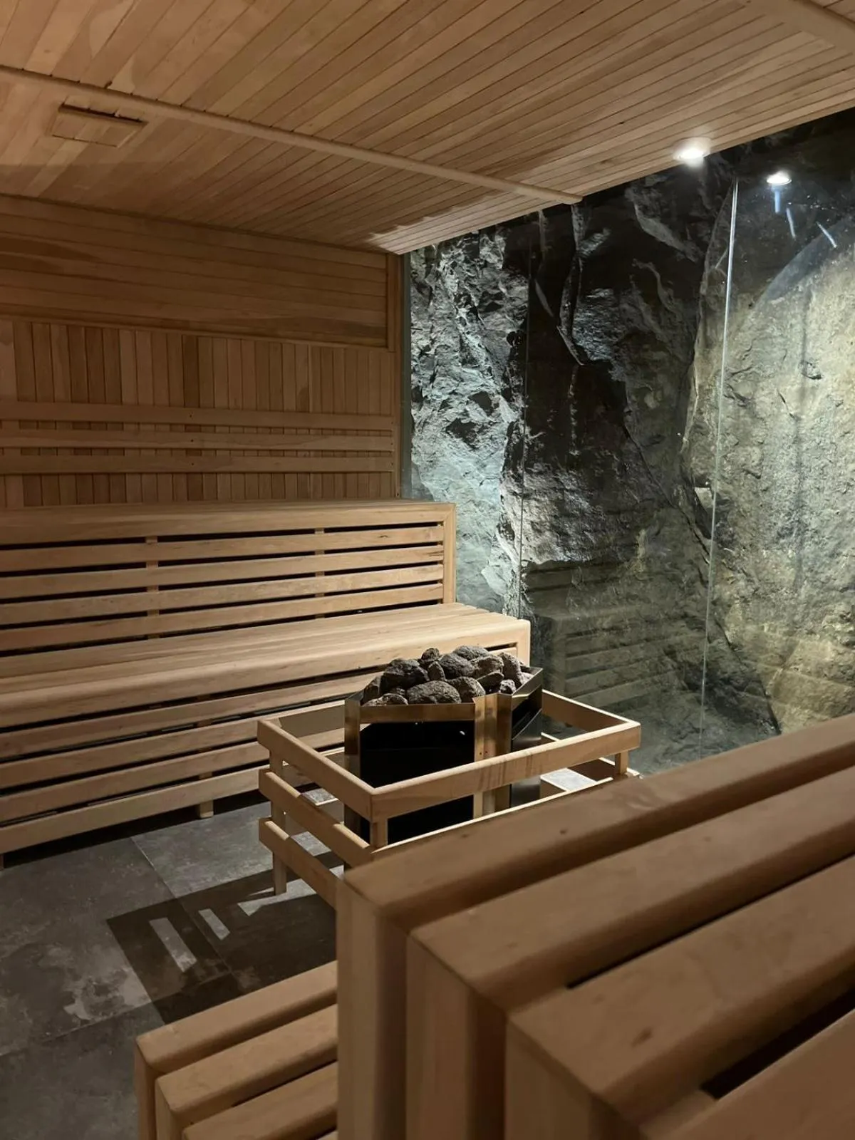Sauna in Radisson Blu Bariloche