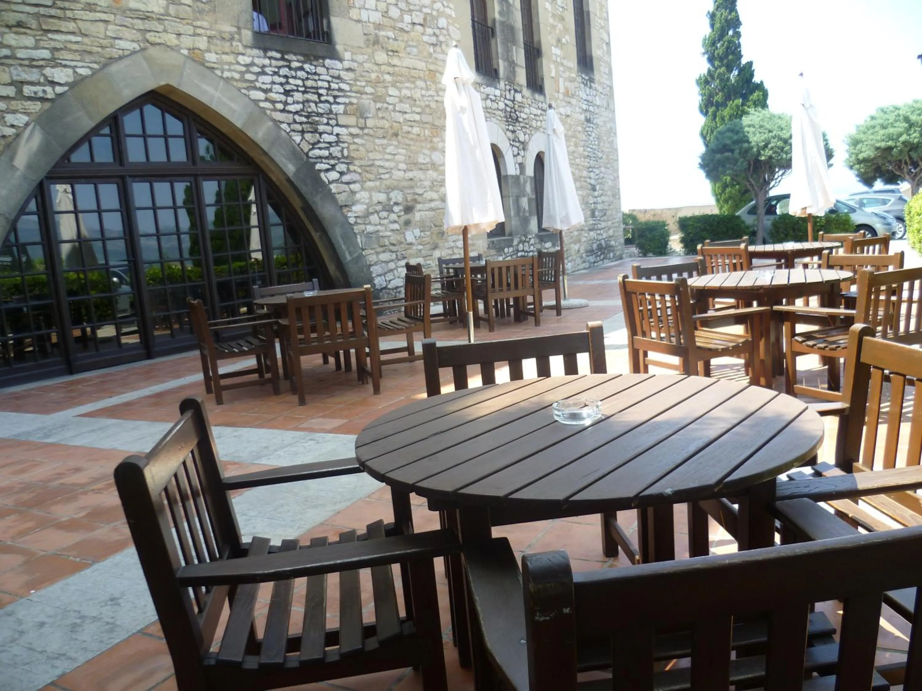 Patio in Parador de Tortosa