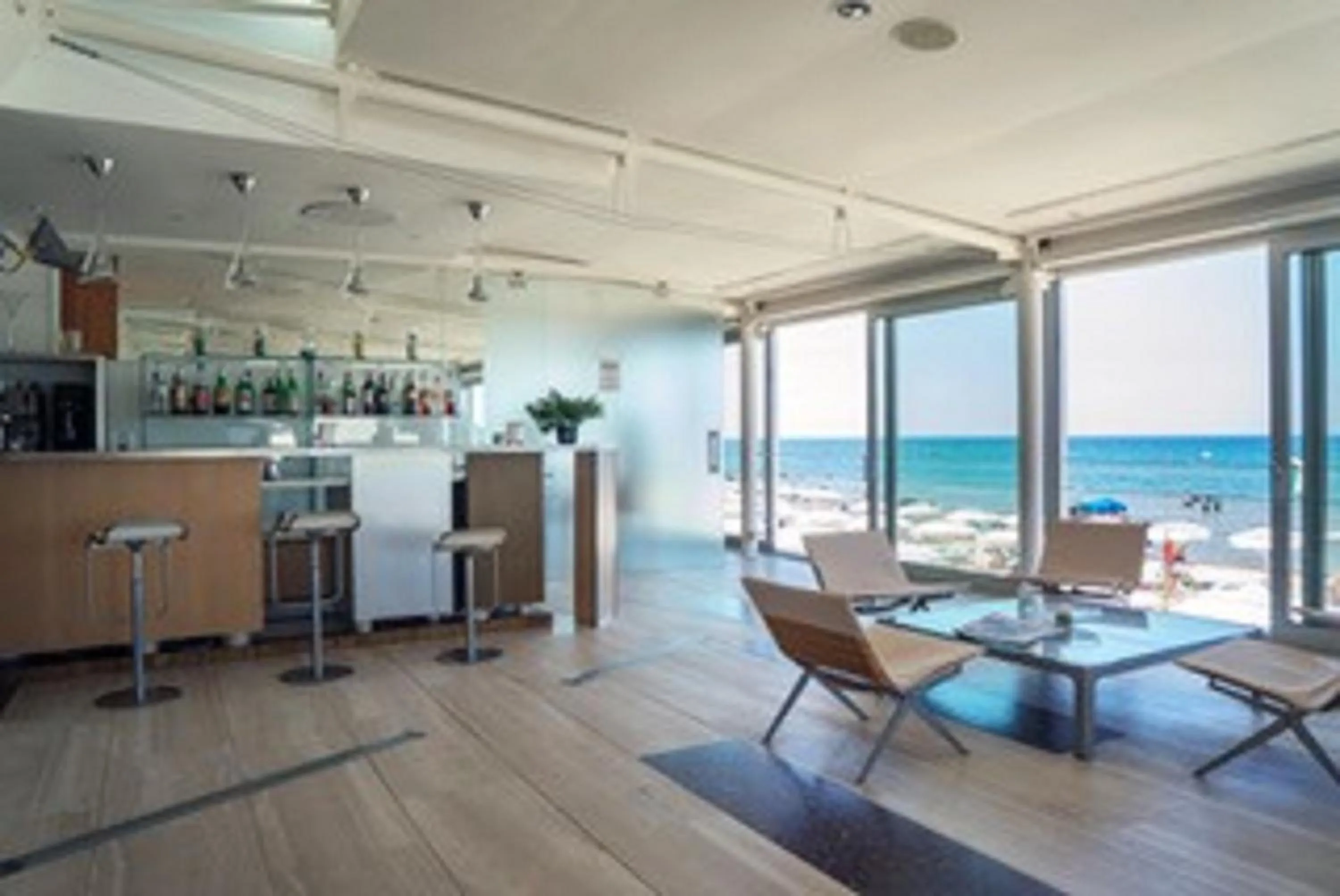 Lobby or reception in Hotel Amyclae