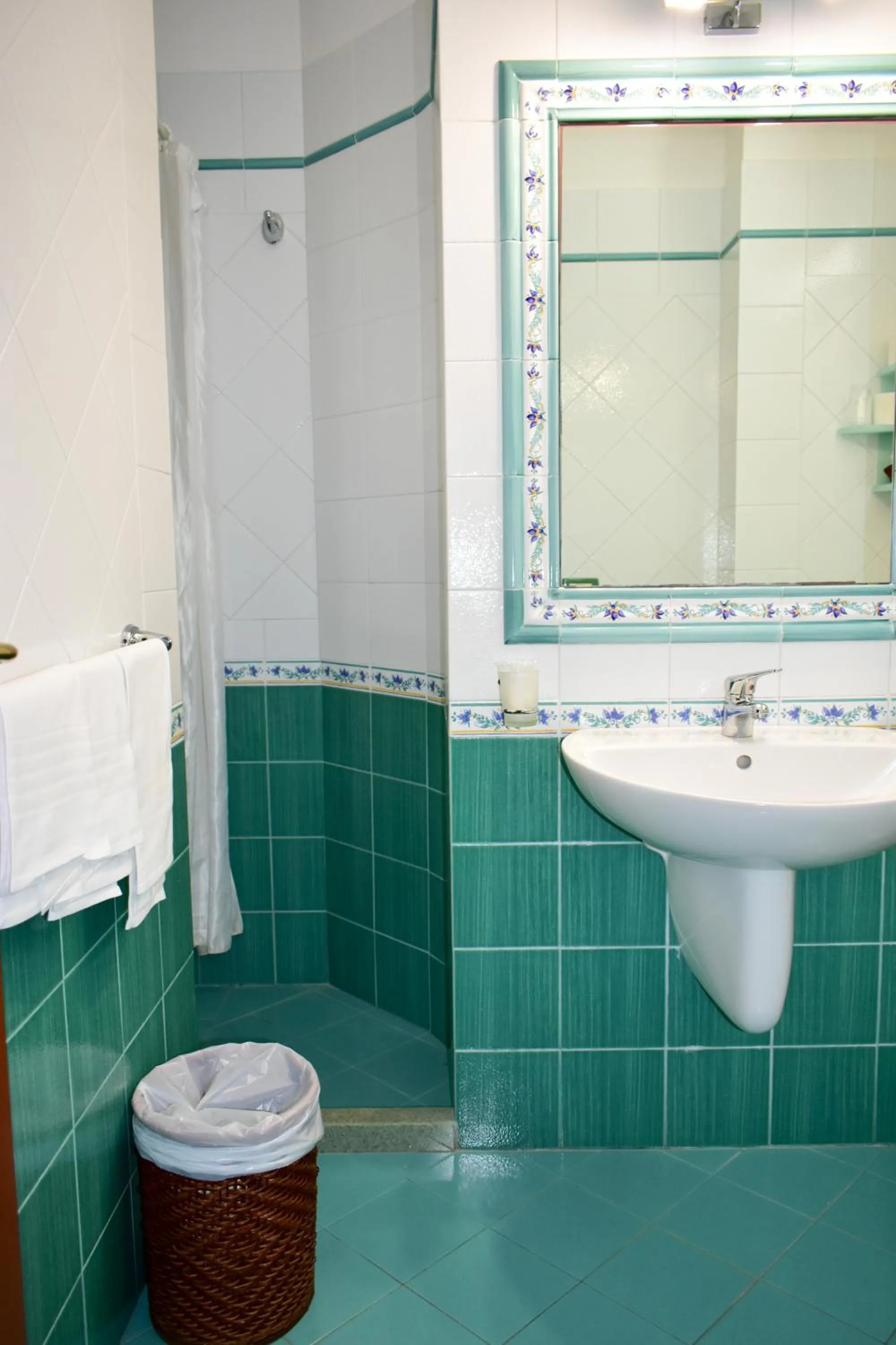 Bathroom in Hotel Amyclae